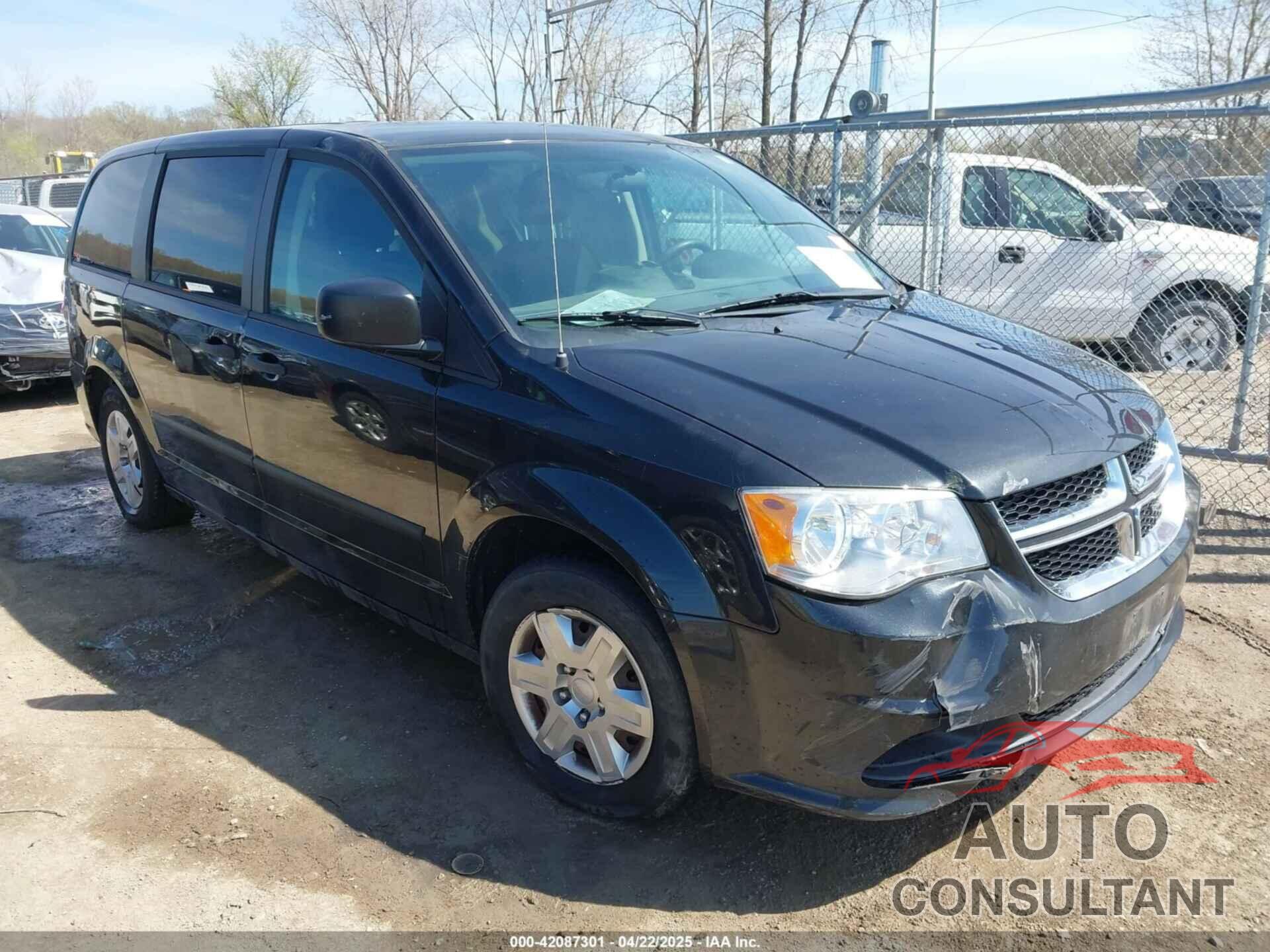DODGE GRAND CARAVAN 2013 - 2C4RDGBG7DR652527