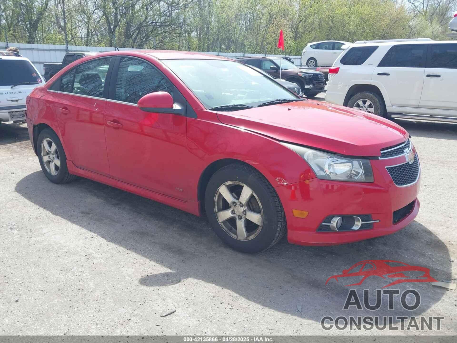 CHEVROLET CRUZE 2012 - 1G1PF5SC3C7367285