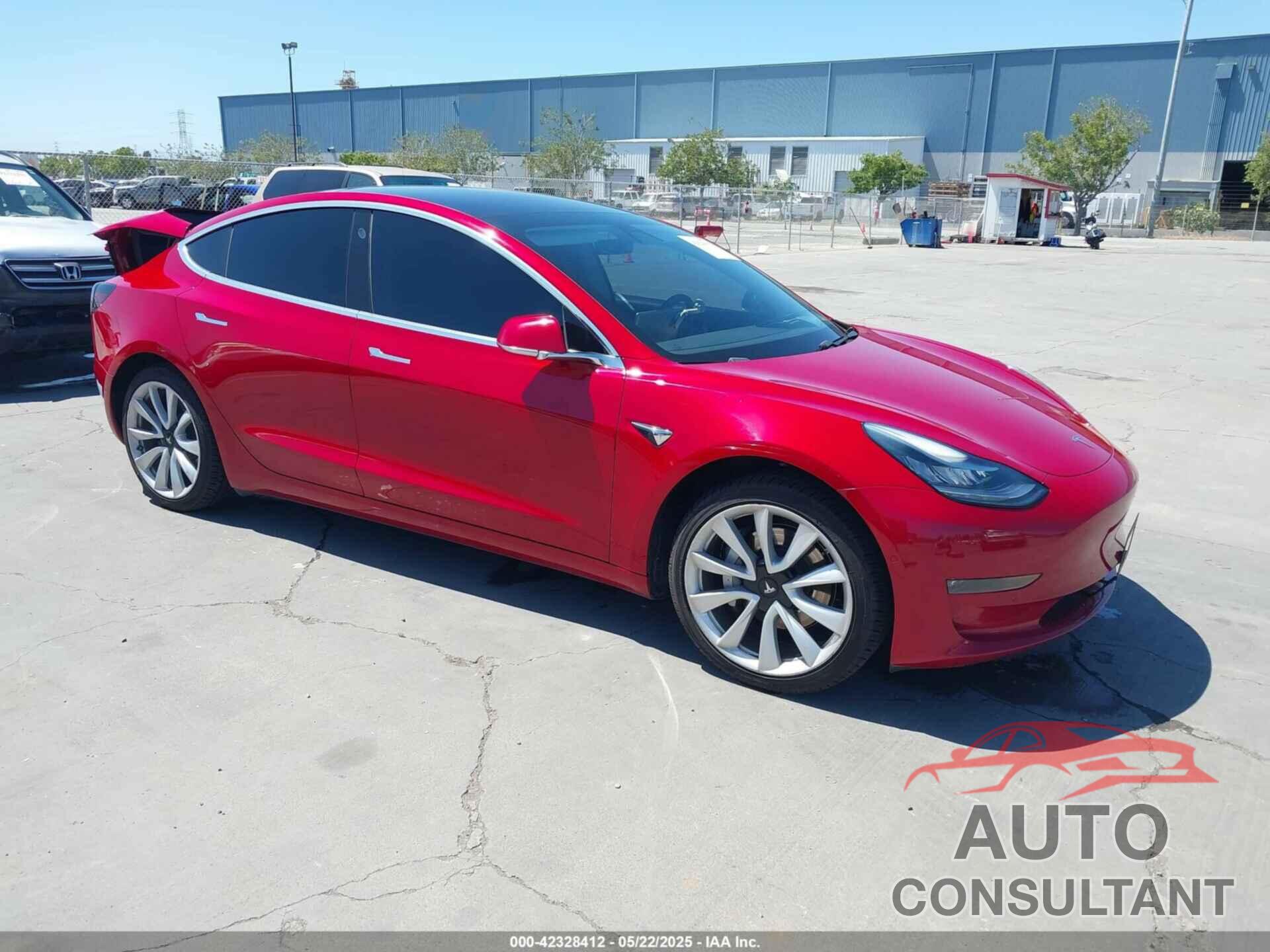 TESLA MODEL 3 2018 - 5YJ3E1EAXJF048839
