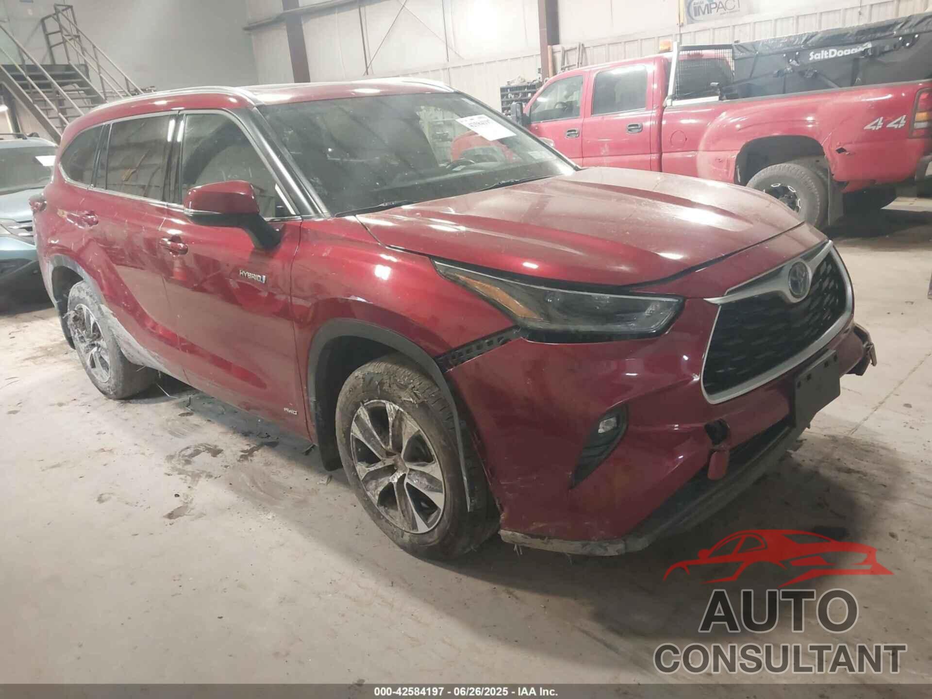 TOYOTA HIGHLANDER 2021 - 5TDHBRCH0MS520964