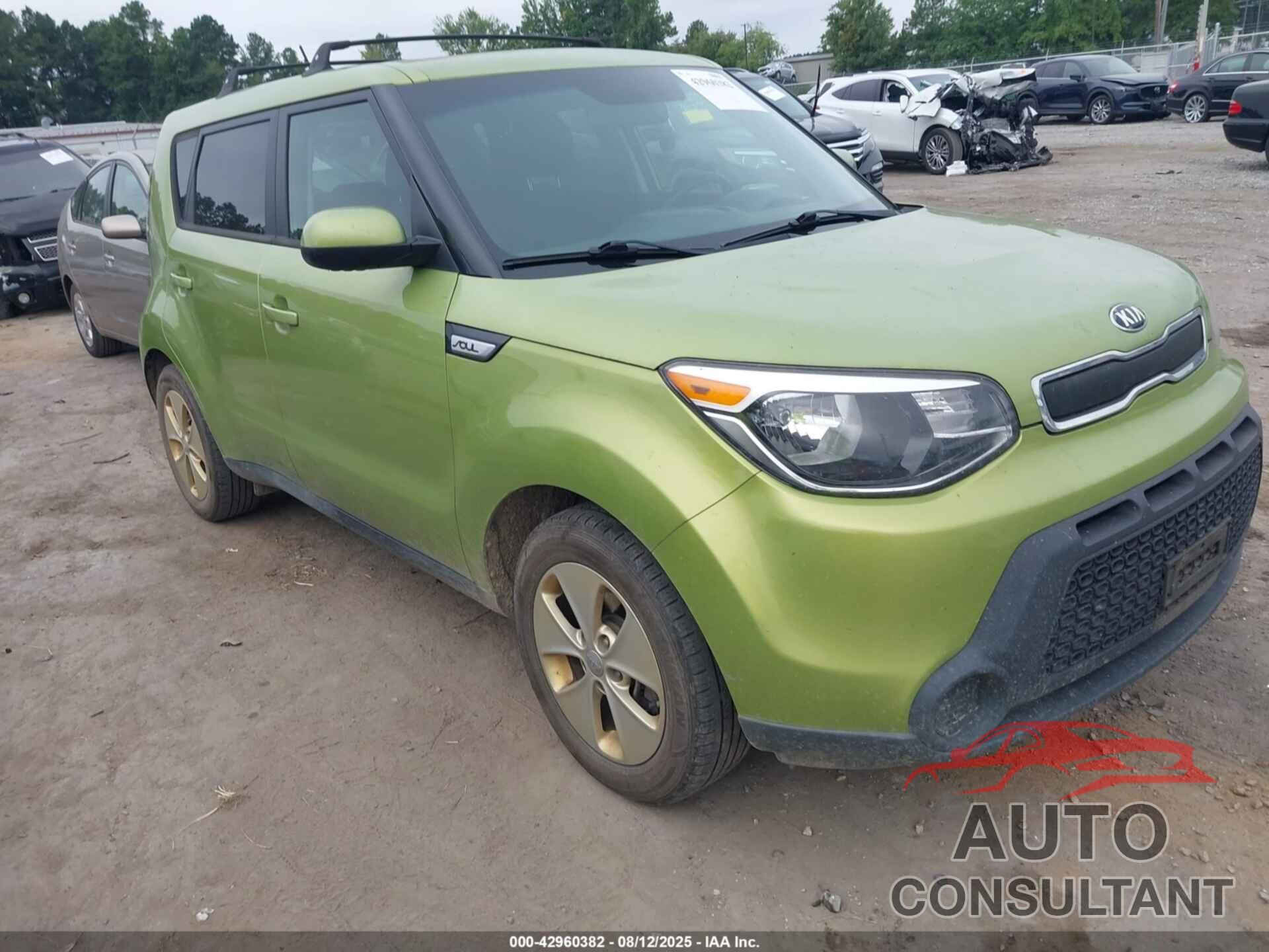 KIA SOUL 2016 - KNDJN2A26G7849259