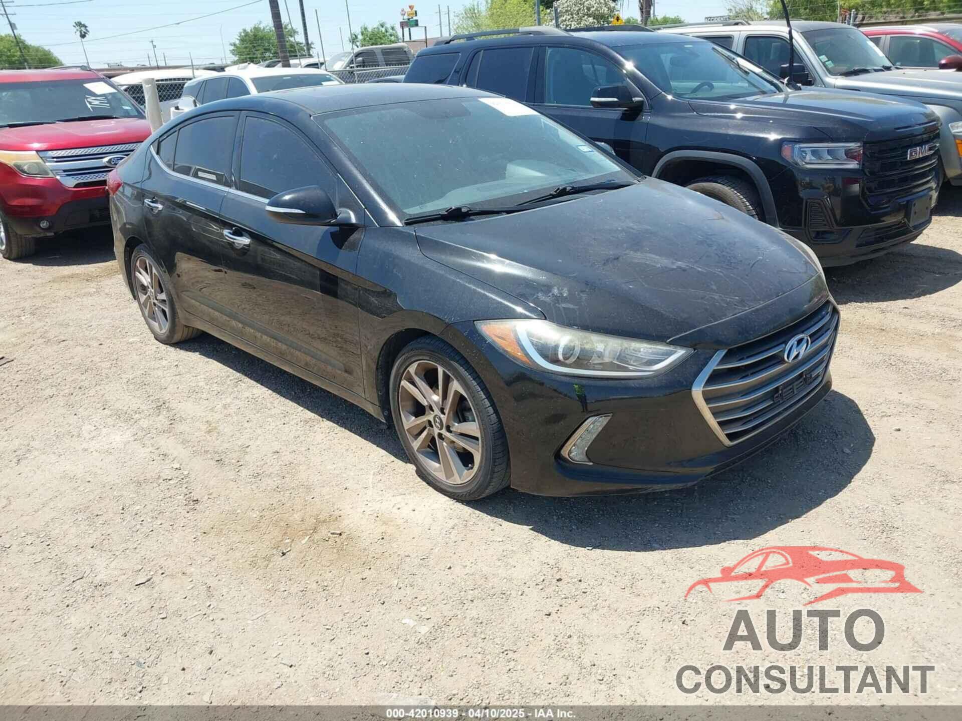 HYUNDAI ELANTRA 2017 - 5NPD84LF7HH018687