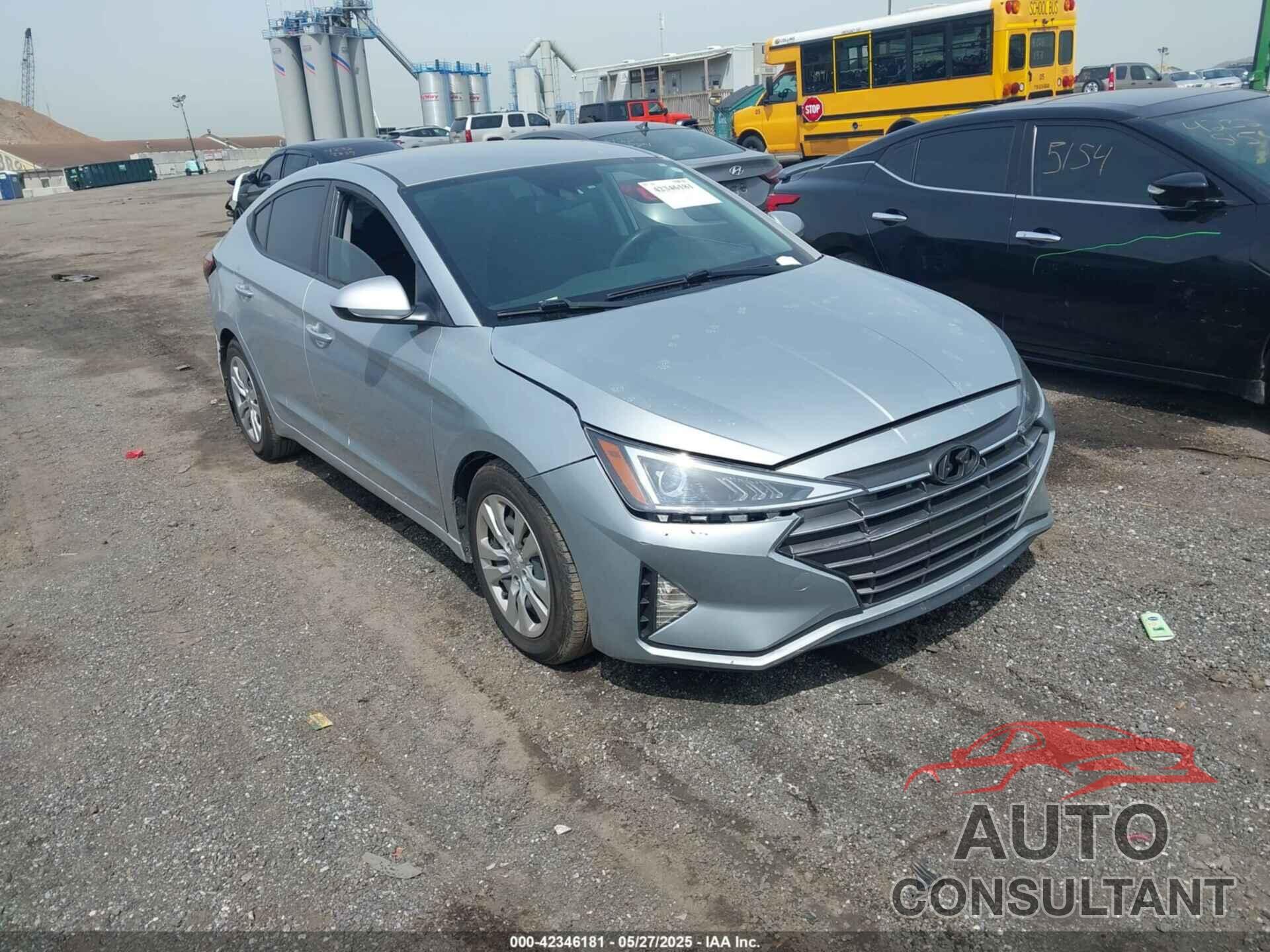HYUNDAI ELANTRA 2020 - KMHD74LF5LU927590
