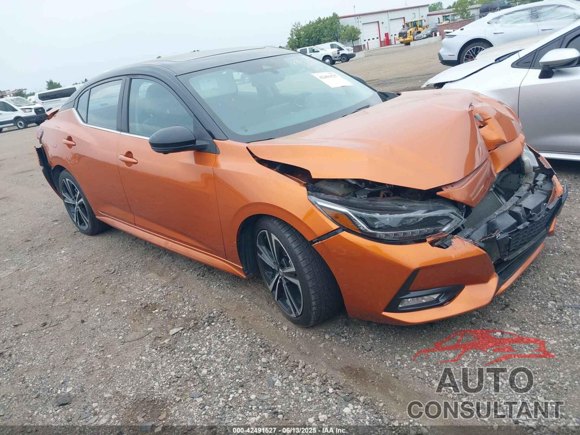 NISSAN SENTRA 2020 - 3N1AB8DV9LY260106