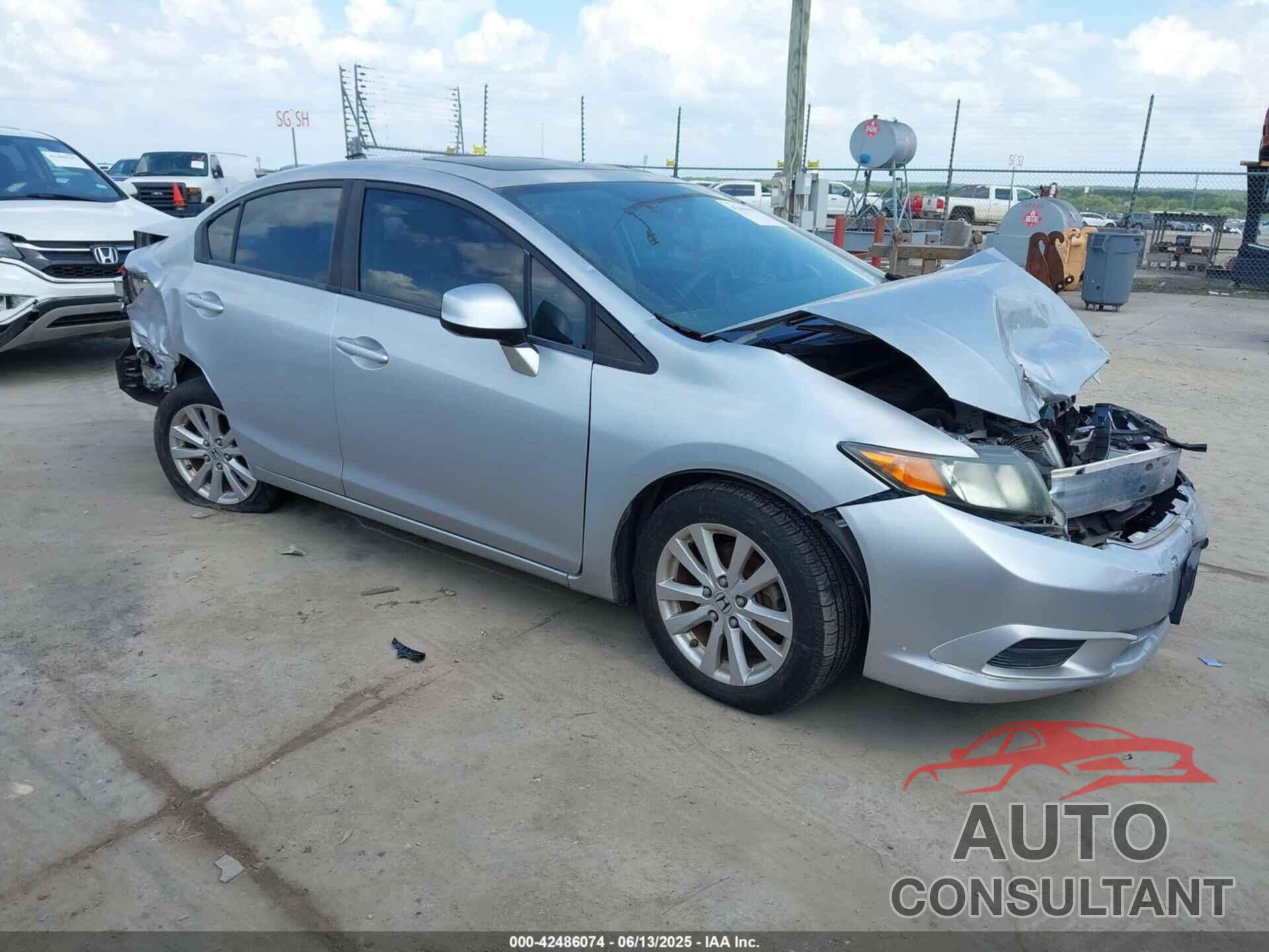HONDA CIVIC 2012 - 2HGFB2F83CH592007