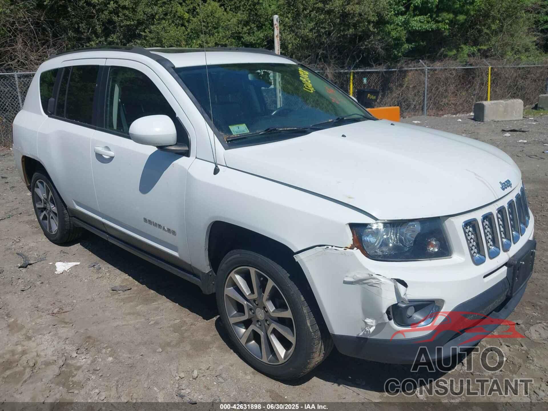 JEEP COMPASS 2017 - 1C4NJDEB6HD137016