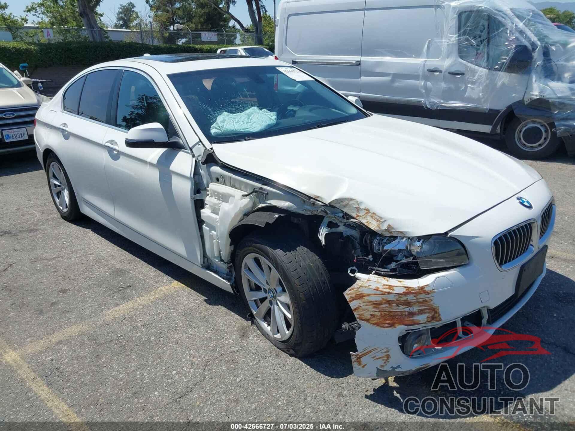 BMW 528I 2016 - WBA5A5C51GG349996