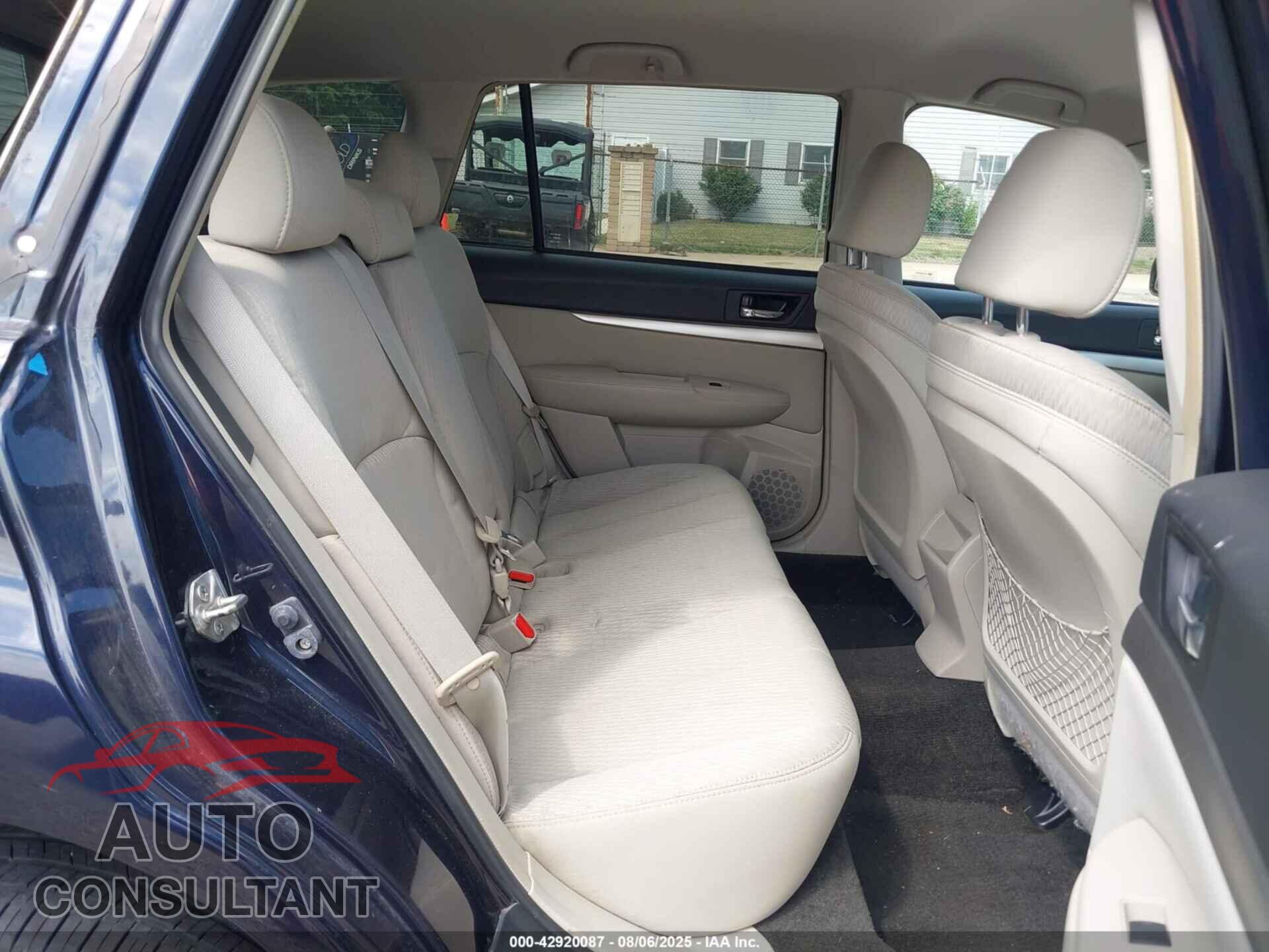 SUBARU OUTBACK 2012 - 4S4BRBCC5C3228106