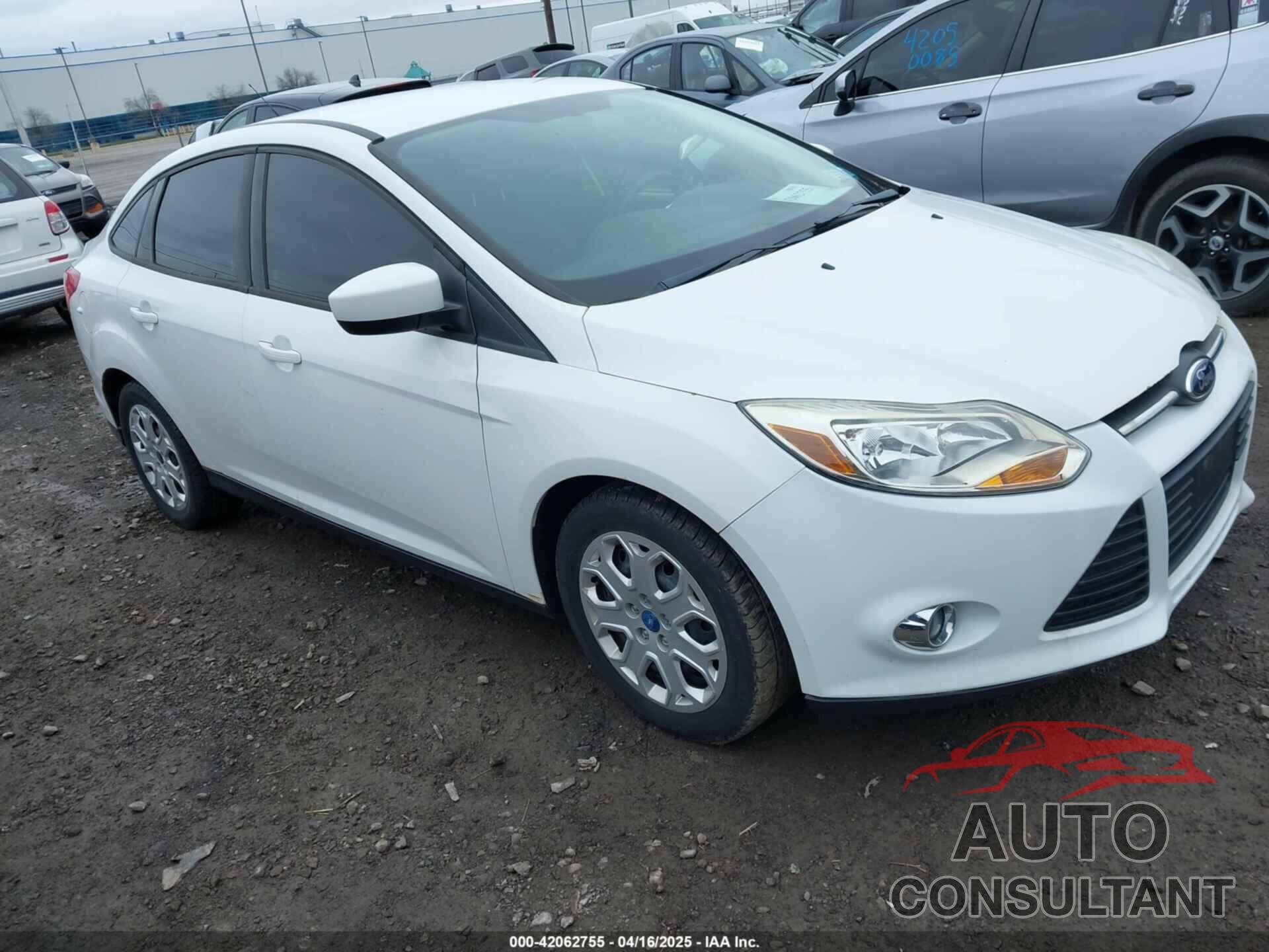FORD FOCUS 2012 - 1FAHP3F23CL395244