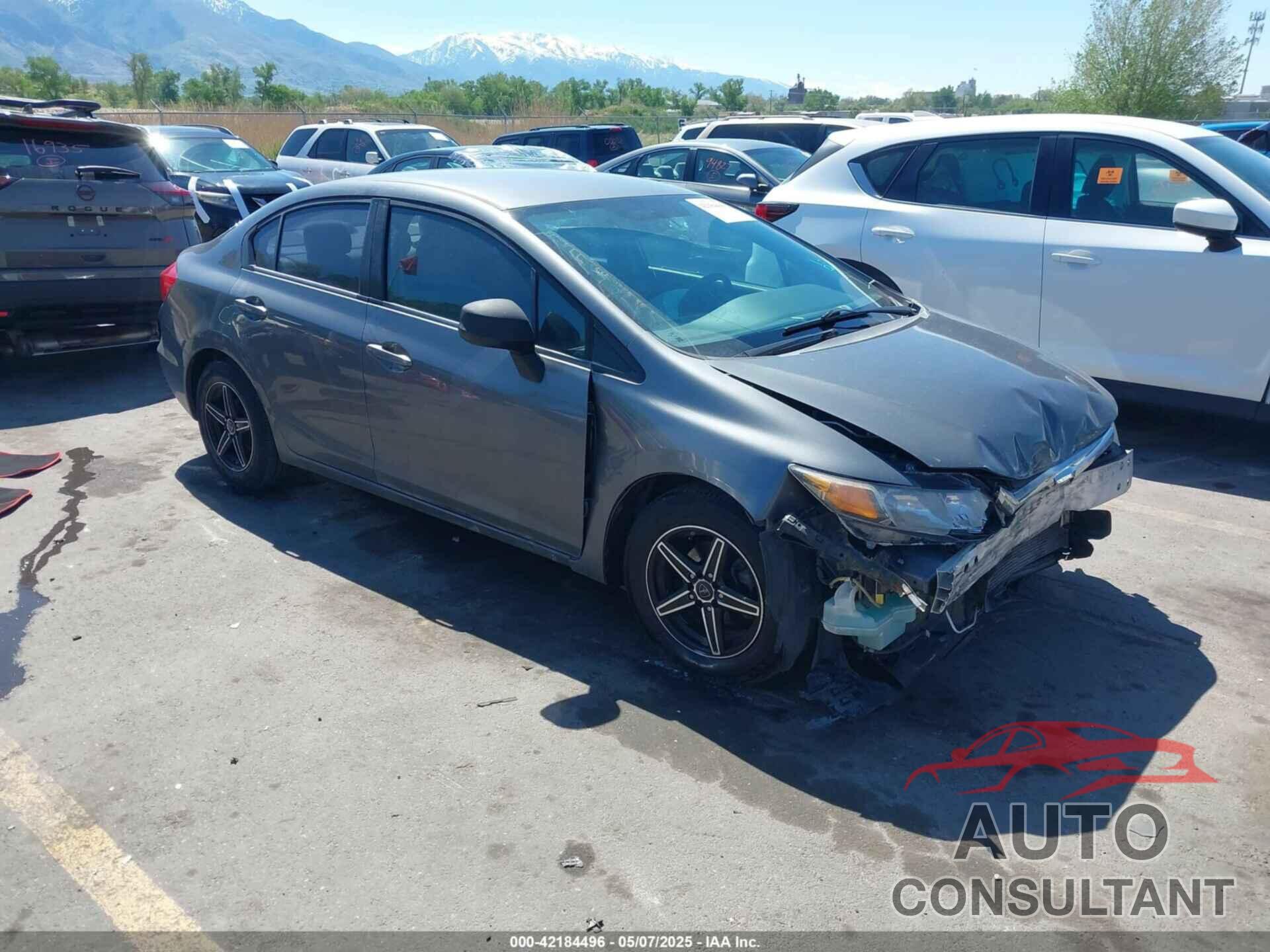 HONDA CIVIC 2012 - 19XFB2F52CE305689