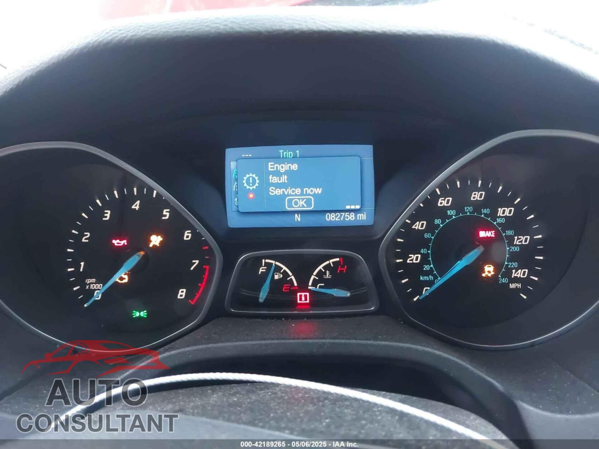 FORD FOCUS 2014 - 1FADP3F20EL196122