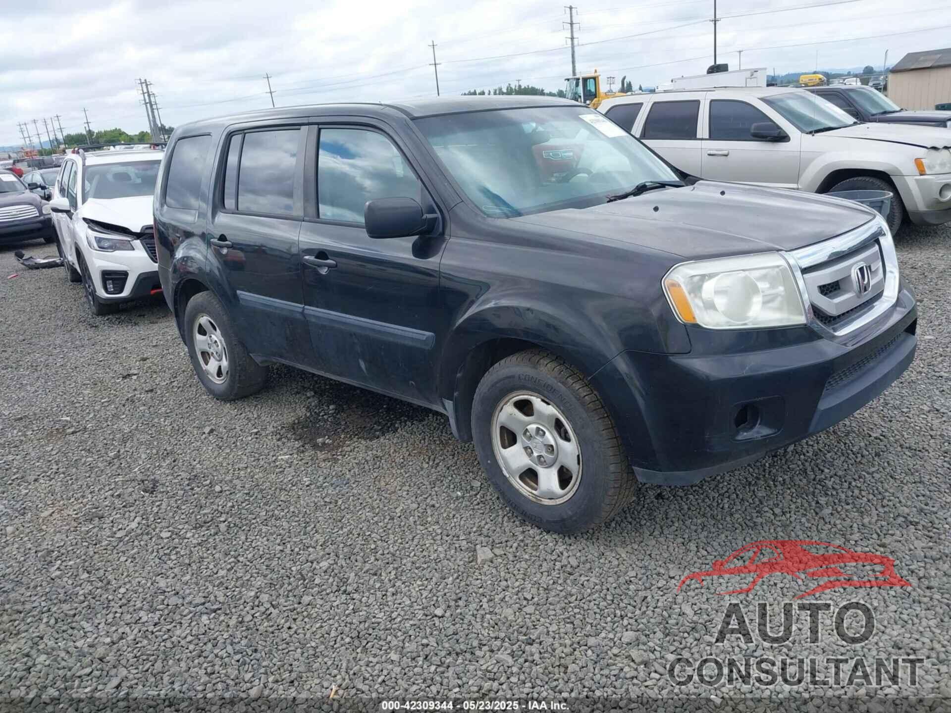 HONDA PILOT 2010 - 5FNYF4H22AB032949