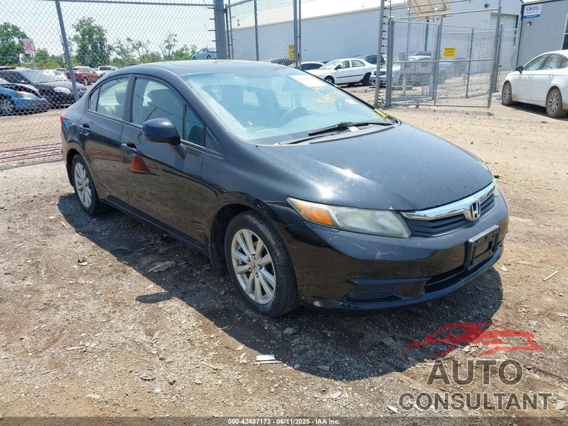 HONDA CIVIC 2012 - 19XFB2F89CE005318