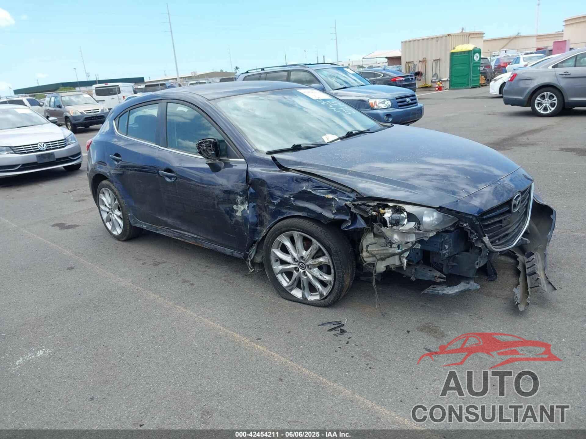 MAZDA MAZDA3 2015 - JM1BM1L34F1219331