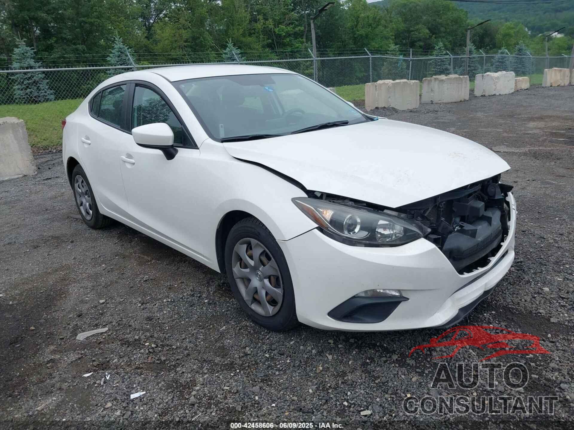 MAZDA MAZDA3 2015 - JM1BM1U72F1249252
