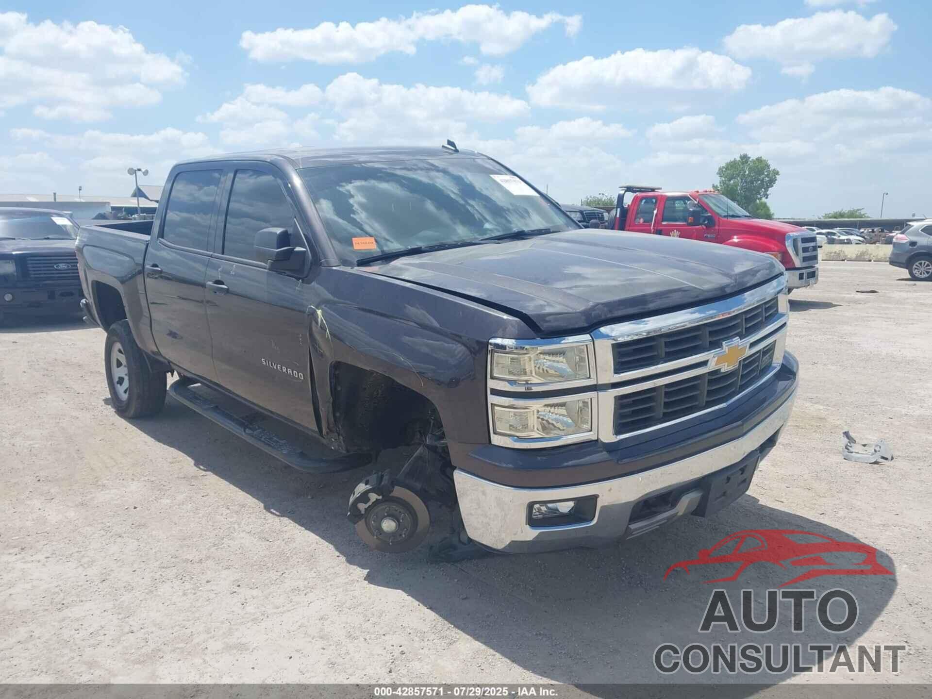 CHEVROLET SILVERADO 1500 2014 - 3GCUKREC4EG254655