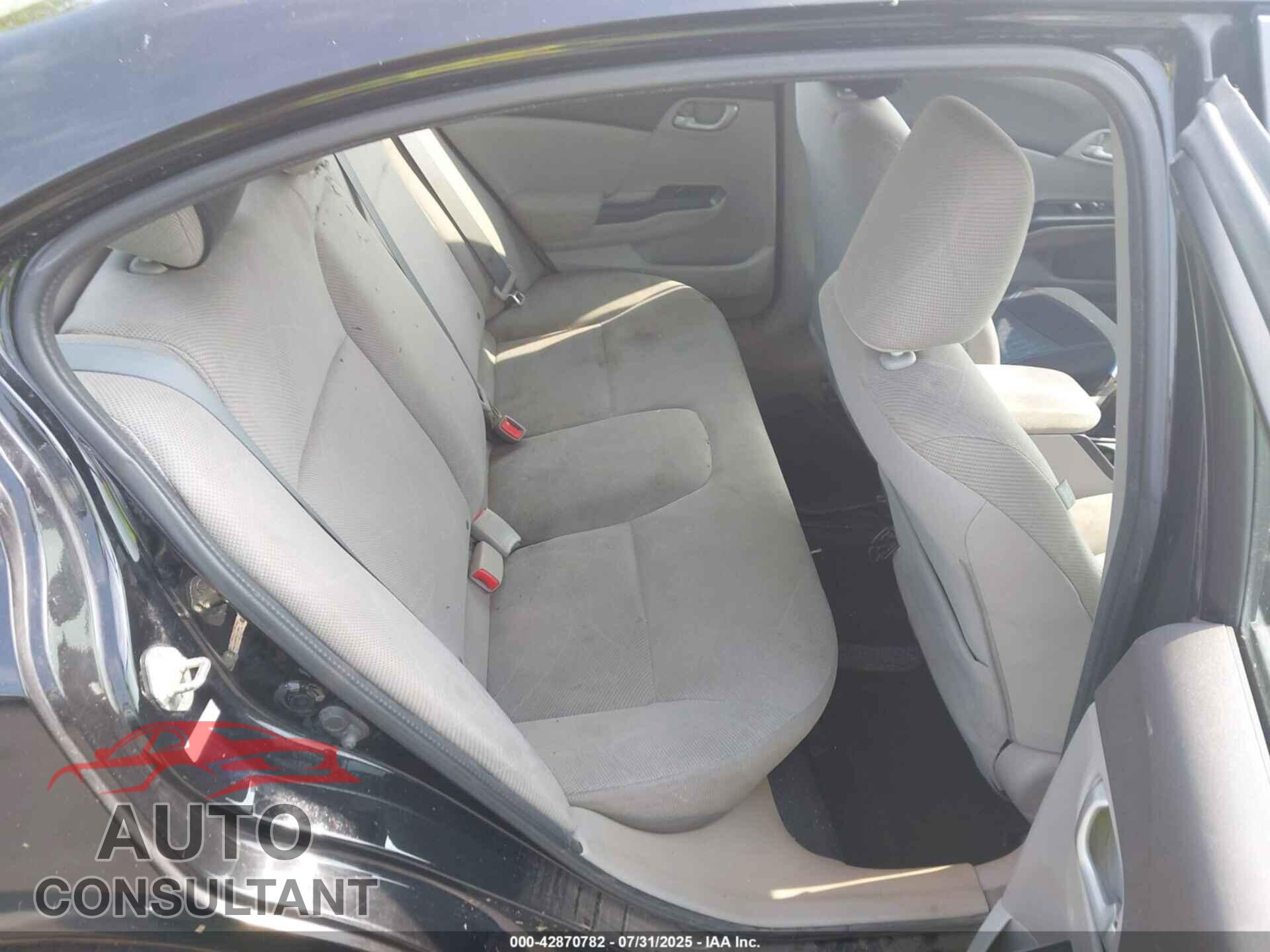 HONDA CIVIC 2012 - 19XFB2F59CE350001