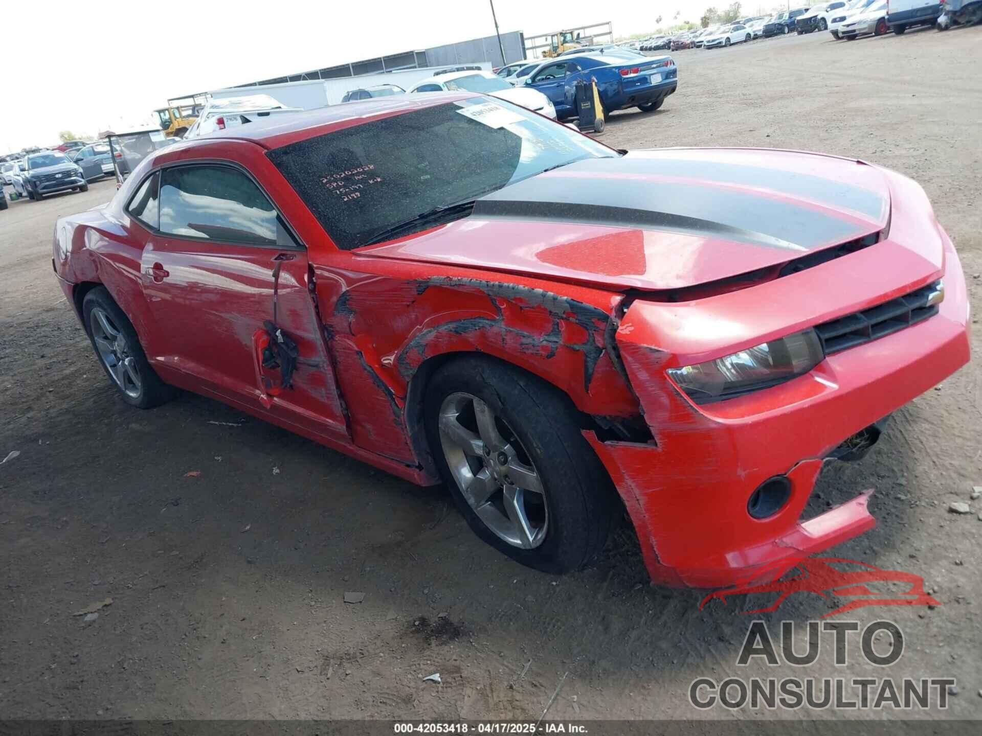 CHEVROLET CAMARO 2015 - 2G1FD1E3XF9262199