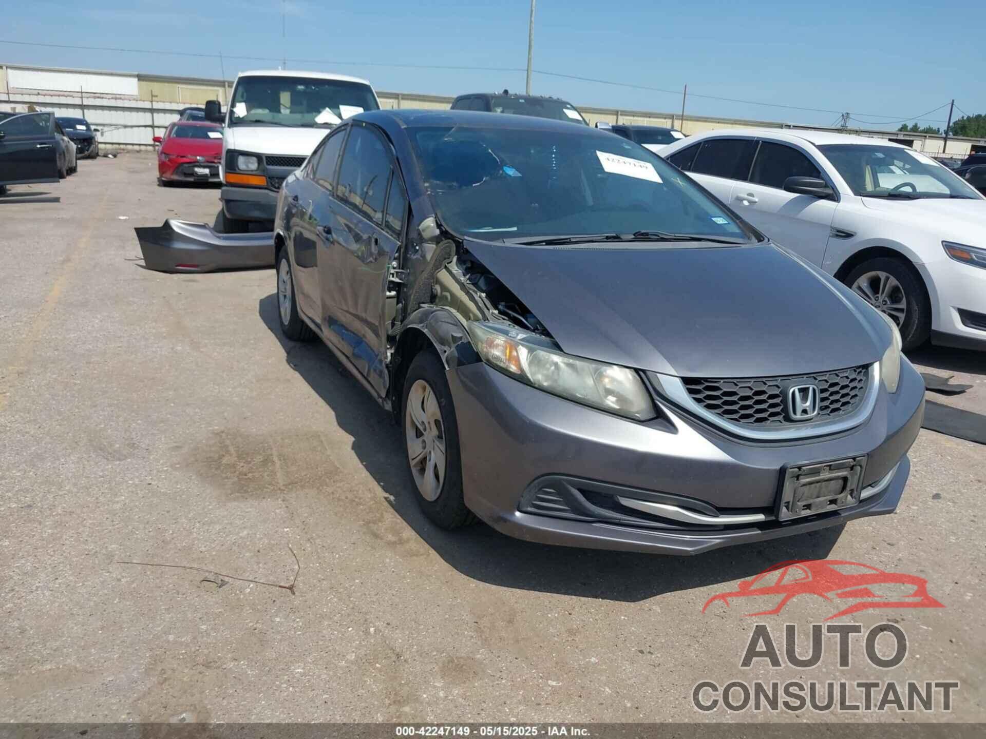 HONDA CIVIC 2014 - 2HGFB2F55EH504339