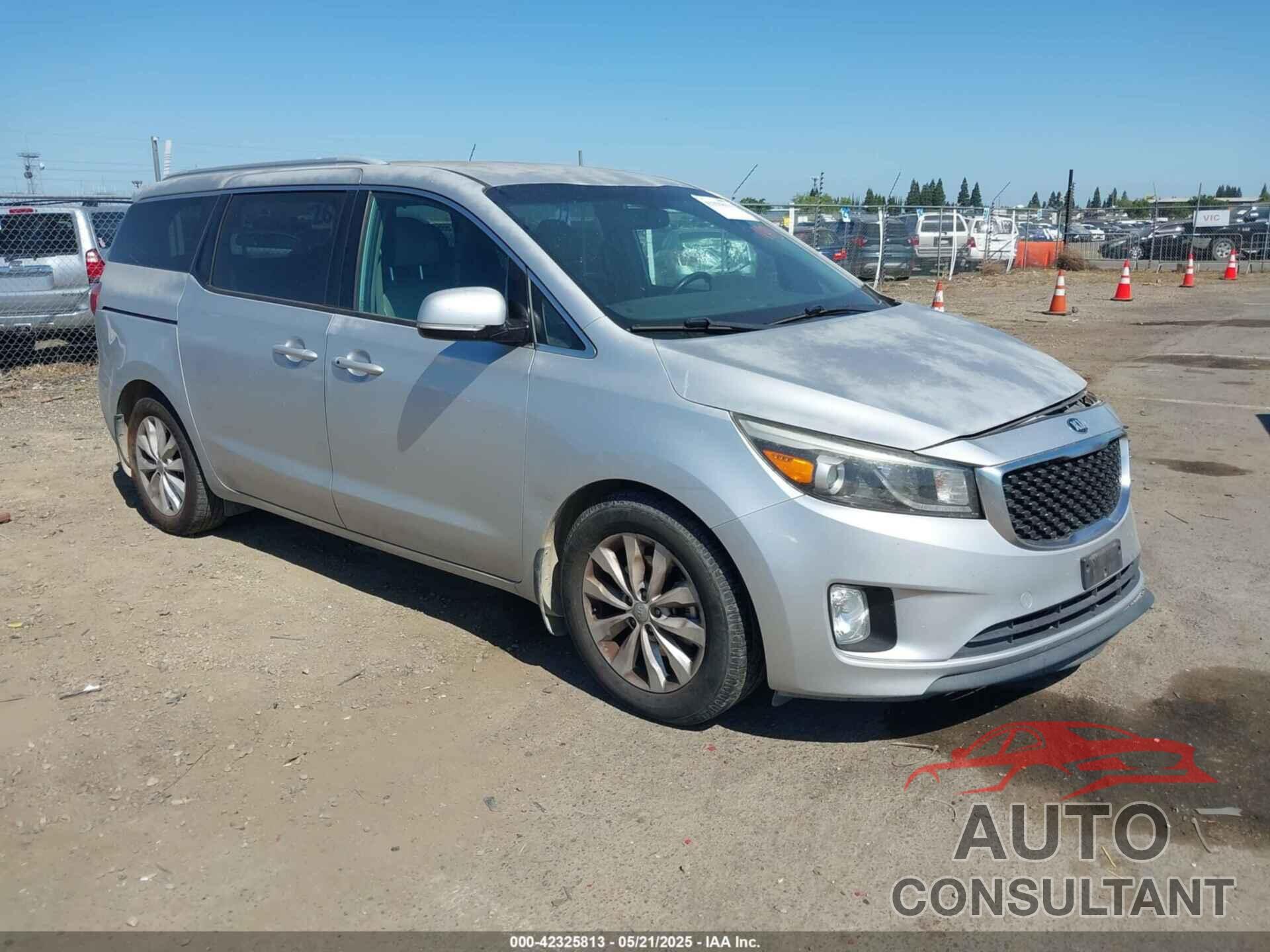 KIA SEDONA 2015 - KNDMC5C11F6045478