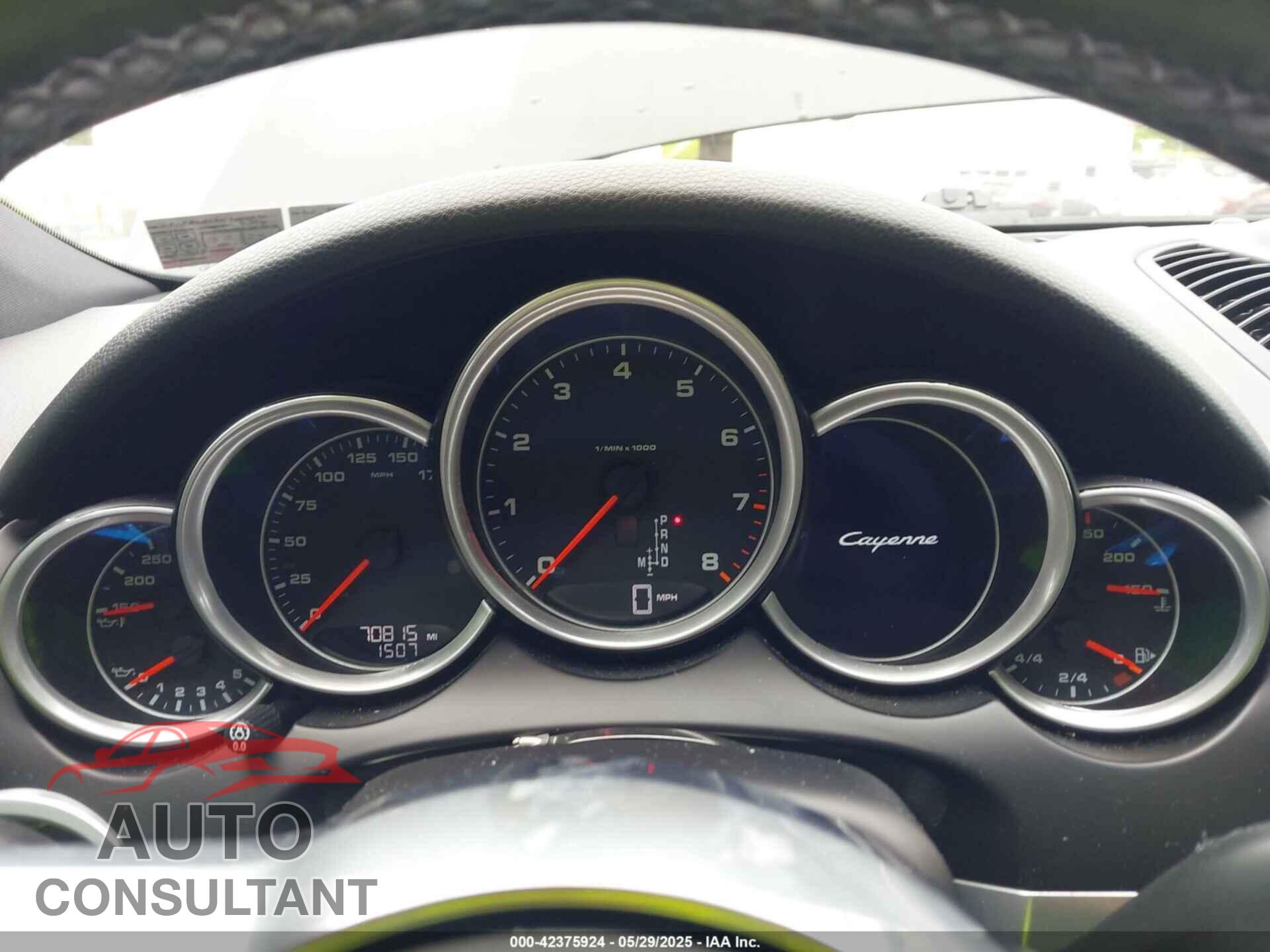 PORSCHE CAYENNE 2016 - WP1AA2A28GLA10621