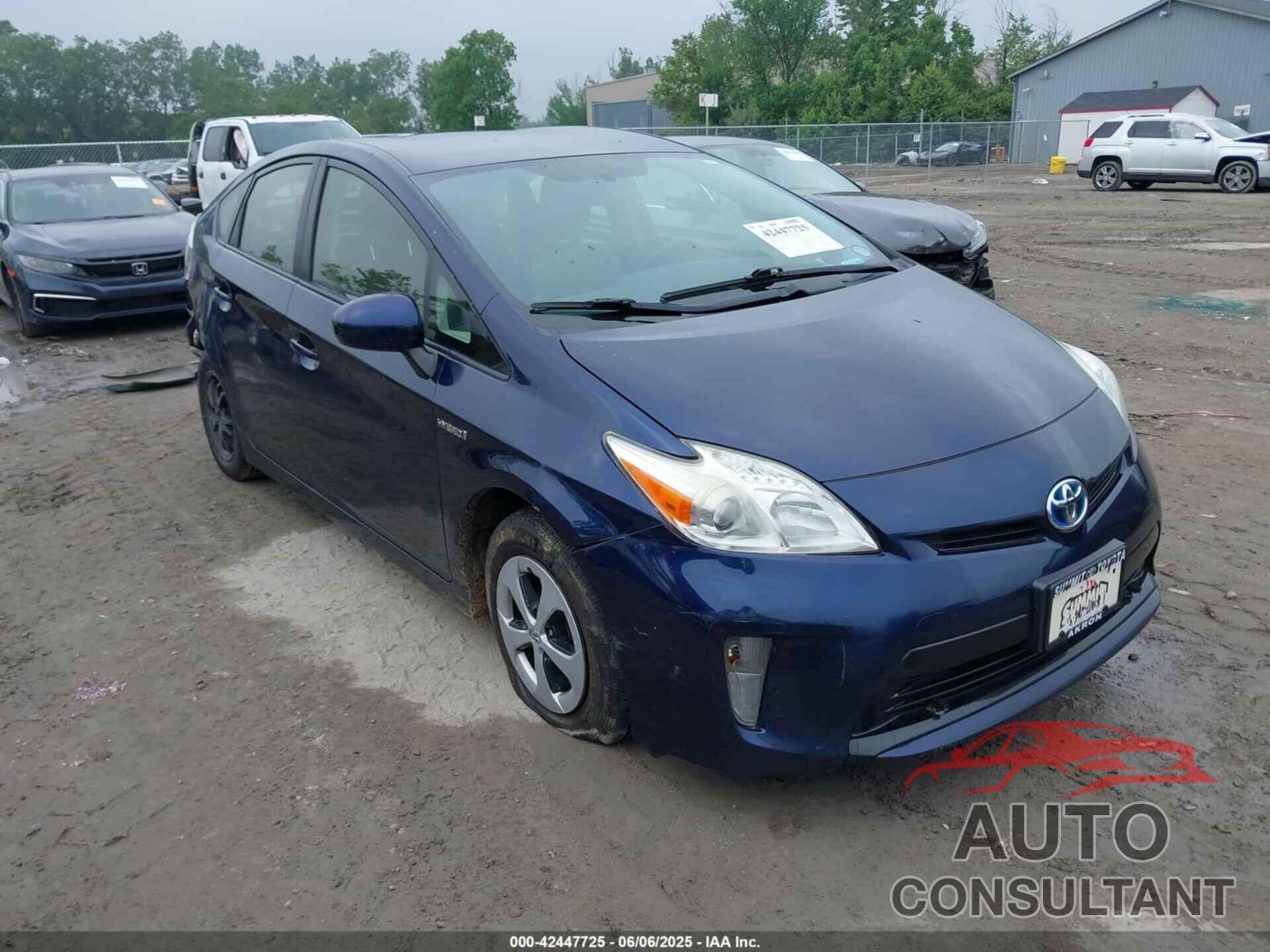 TOYOTA PRIUS 2014 - JTDKN3DU3E1793031