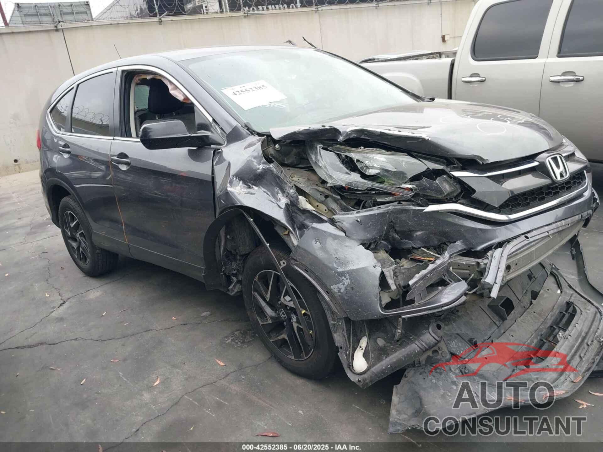 HONDA CR-V 2016 - 2HKRM3H48GH509125