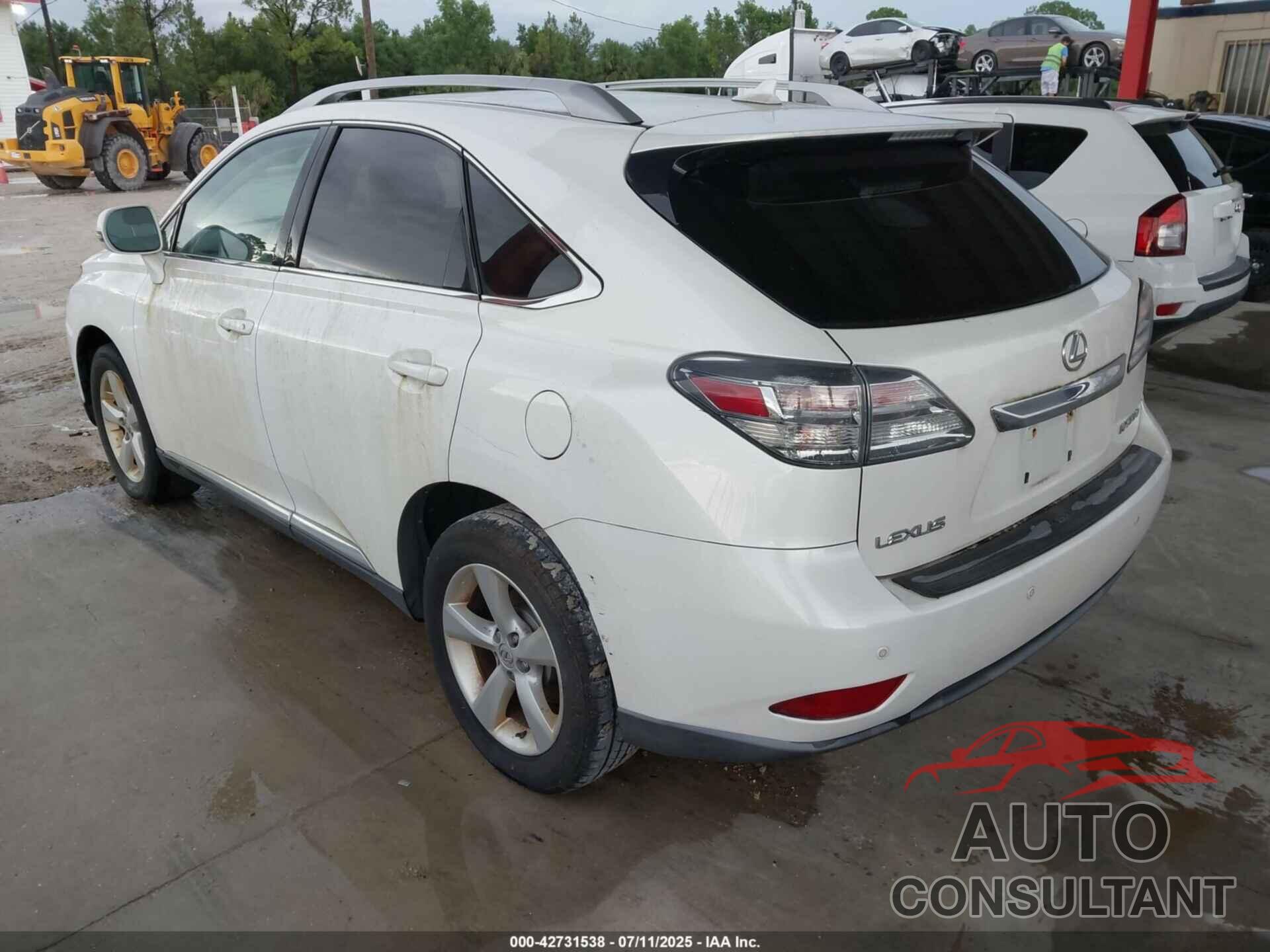 LEXUS RX 350 2010 - 2T2BK1BA5AC009195