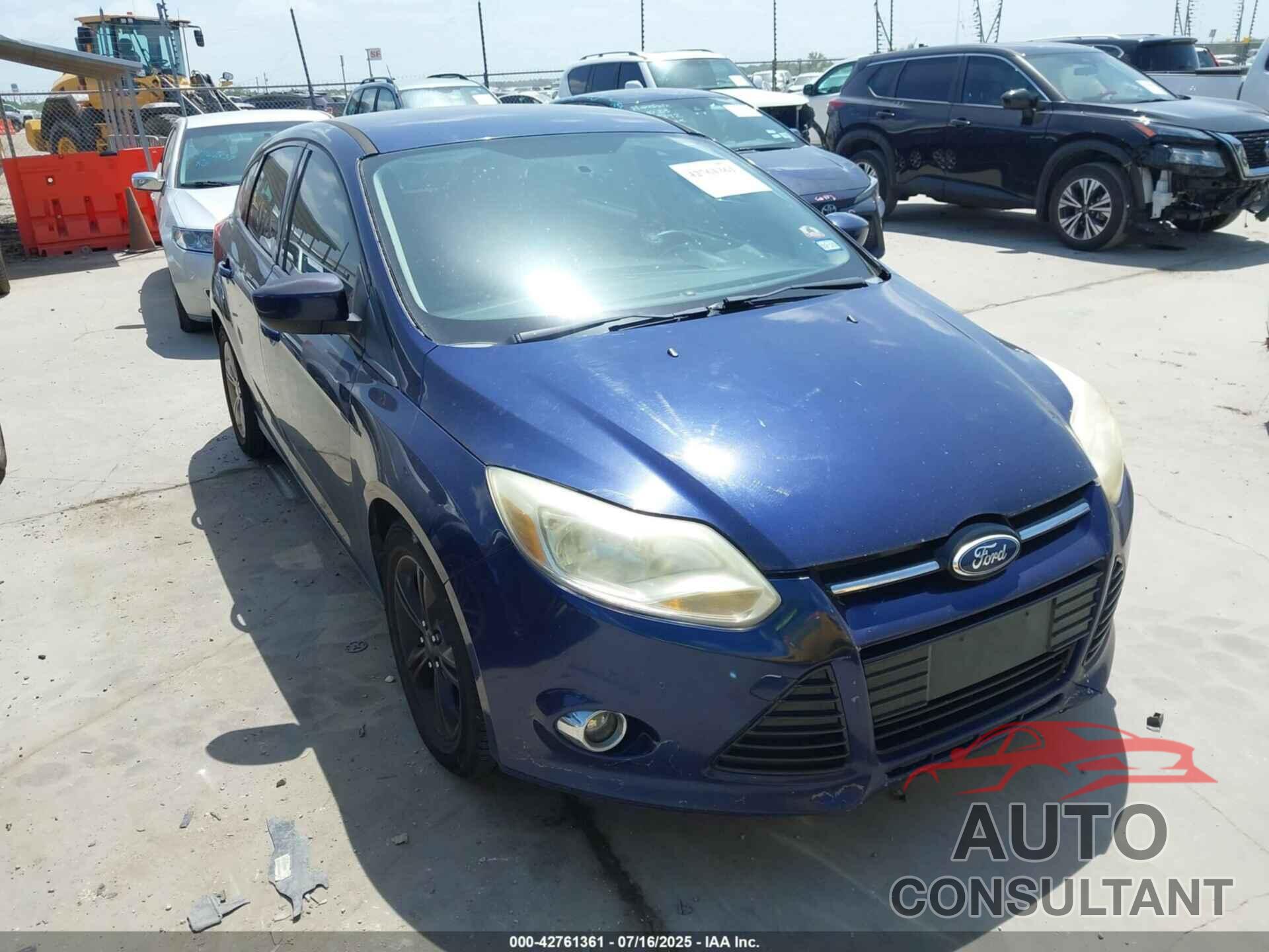 FORD FOCUS 2012 - 1FAHP3K20CL129508