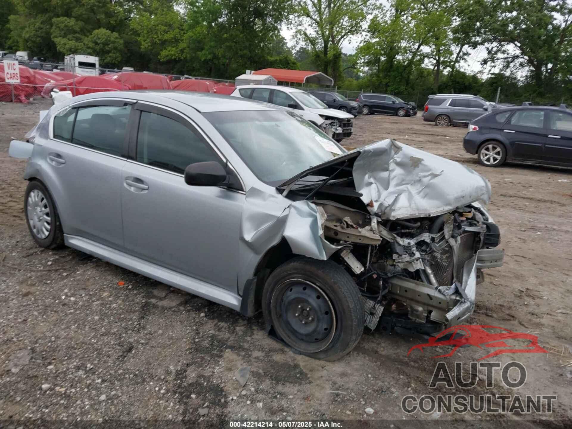SUBARU LEGACY 2012 - 4S3BMBA69C3034629