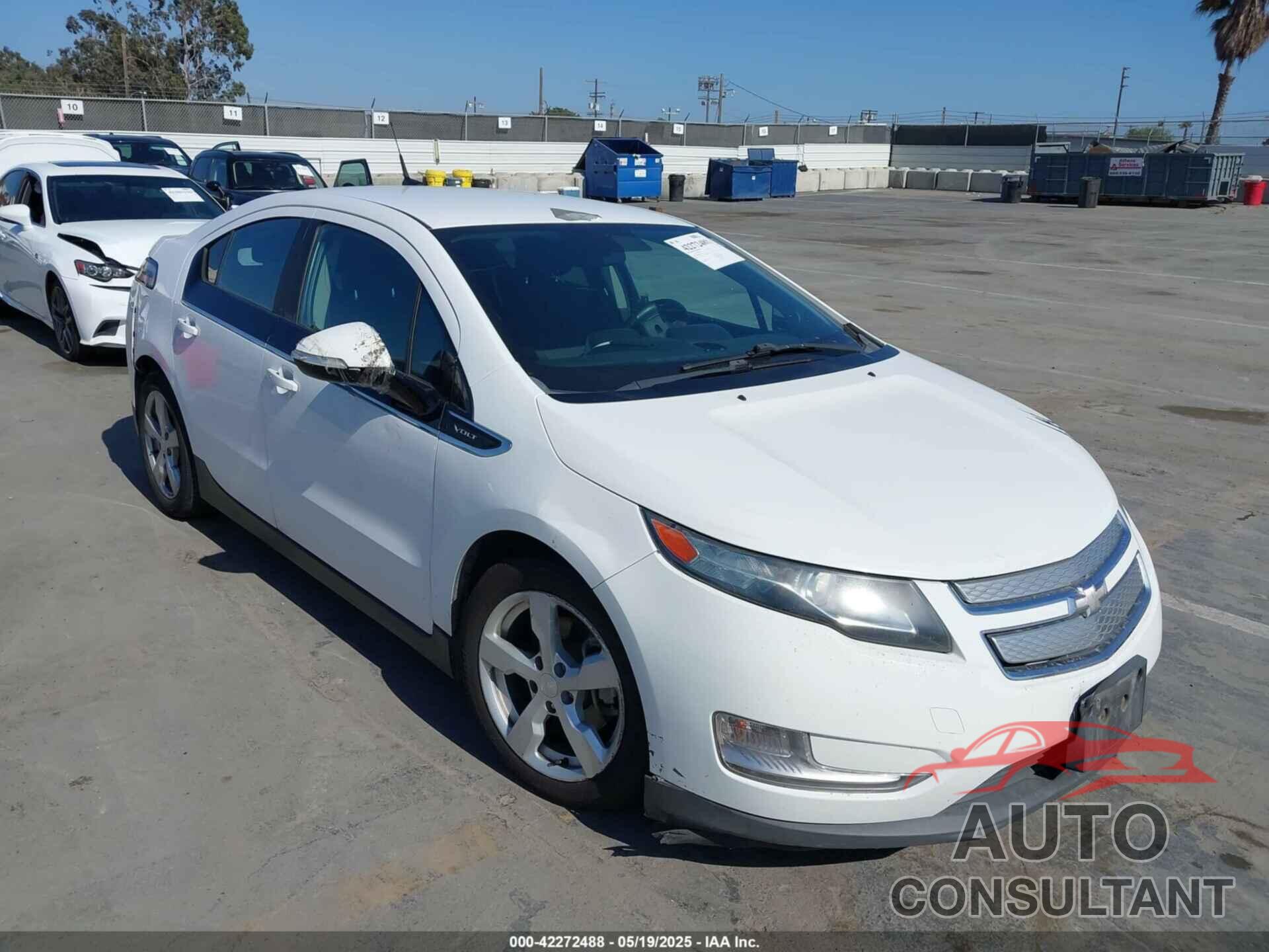 CHEVROLET VOLT 2013 - 1G1RE6E44DU141359