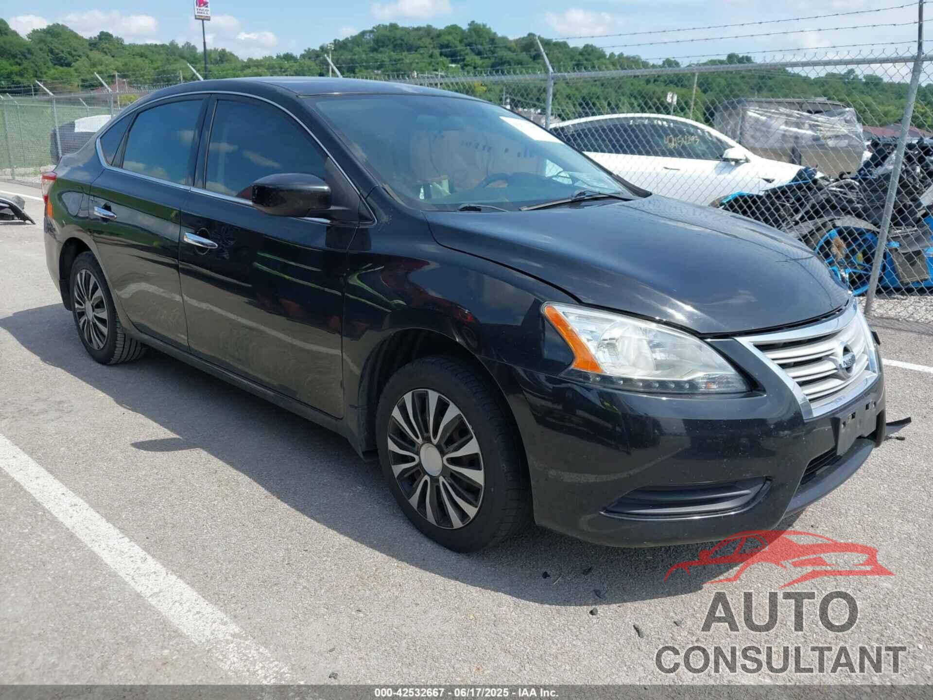 NISSAN SENTRA 2015 - 3N1AB7AP4FY301682
