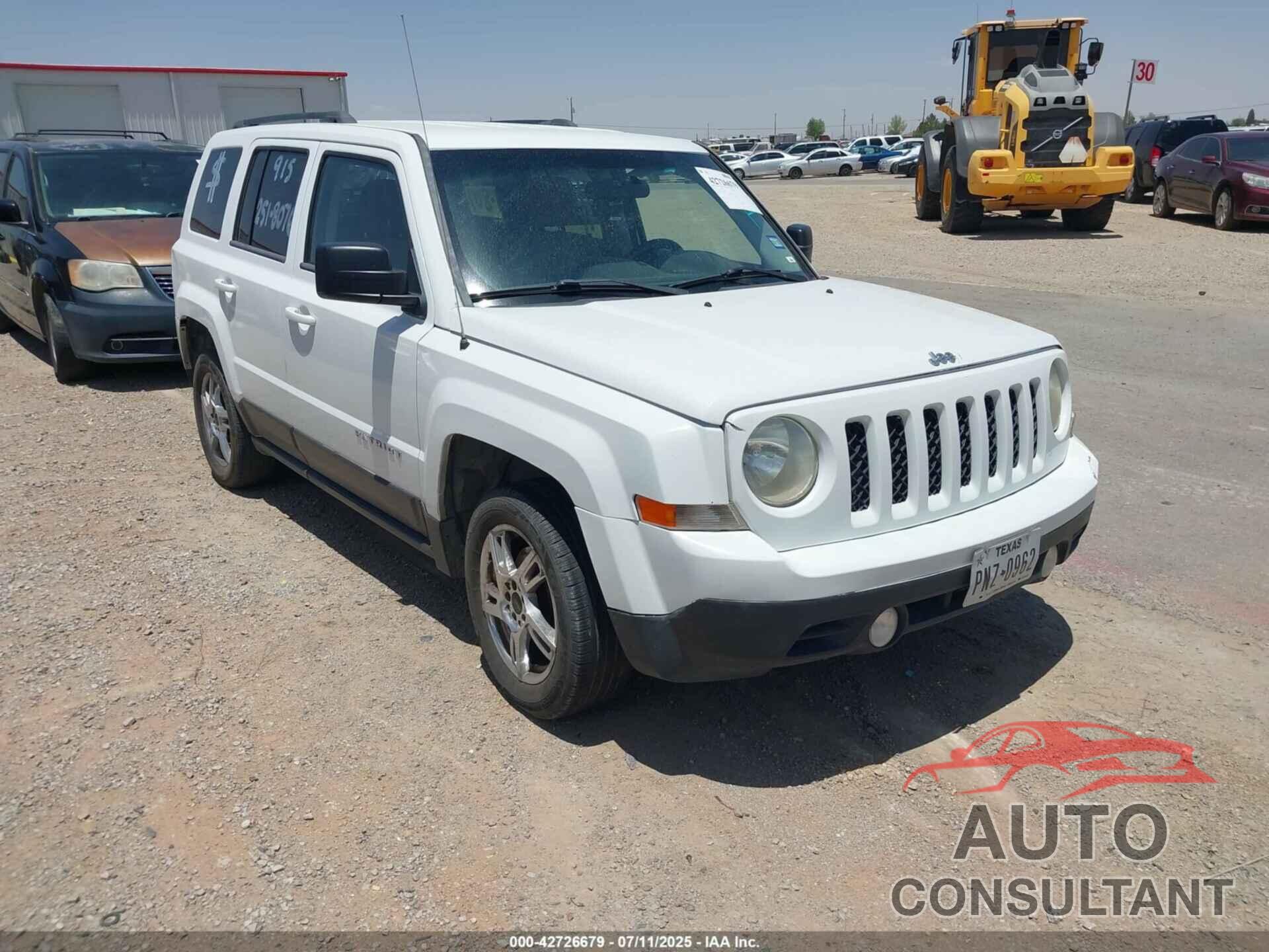 JEEP PATRIOT 2014 - 1C4NJPBA5ED692533