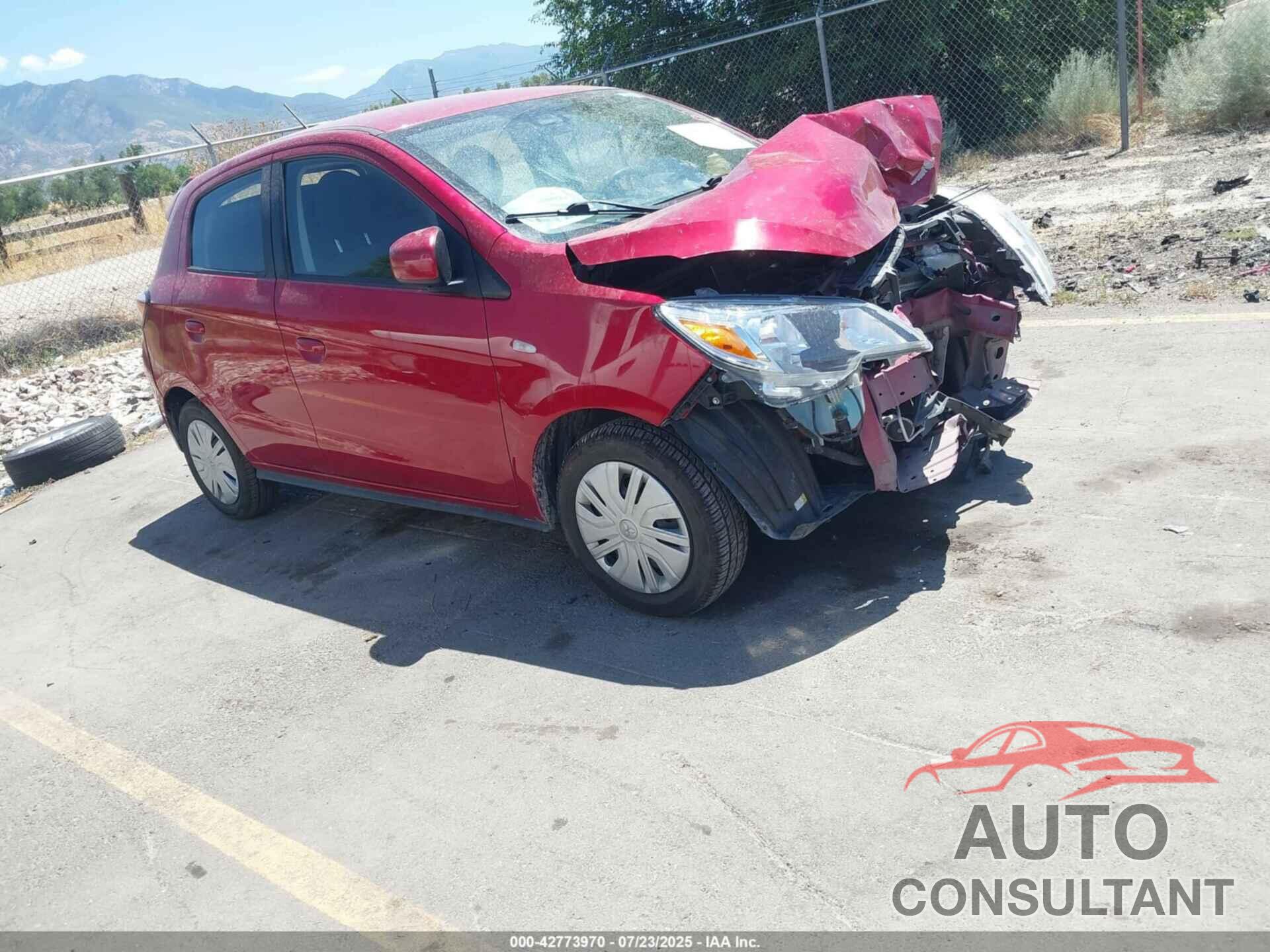 MITSUBISHI MIRAGE 2021 - ML32AUHJ9MH001717