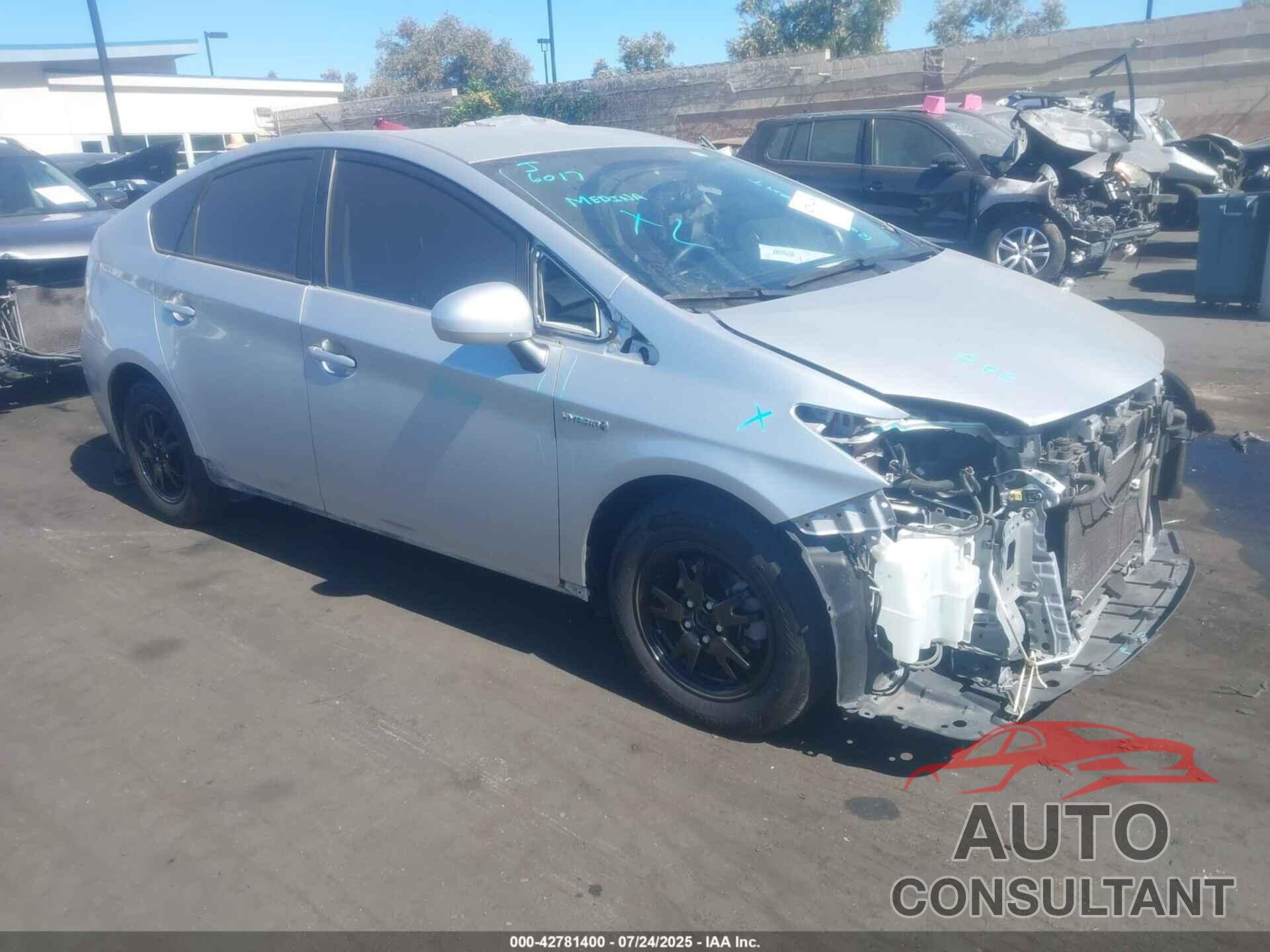 TOYOTA PRIUS 2015 - JTDKN3DU0F1986593