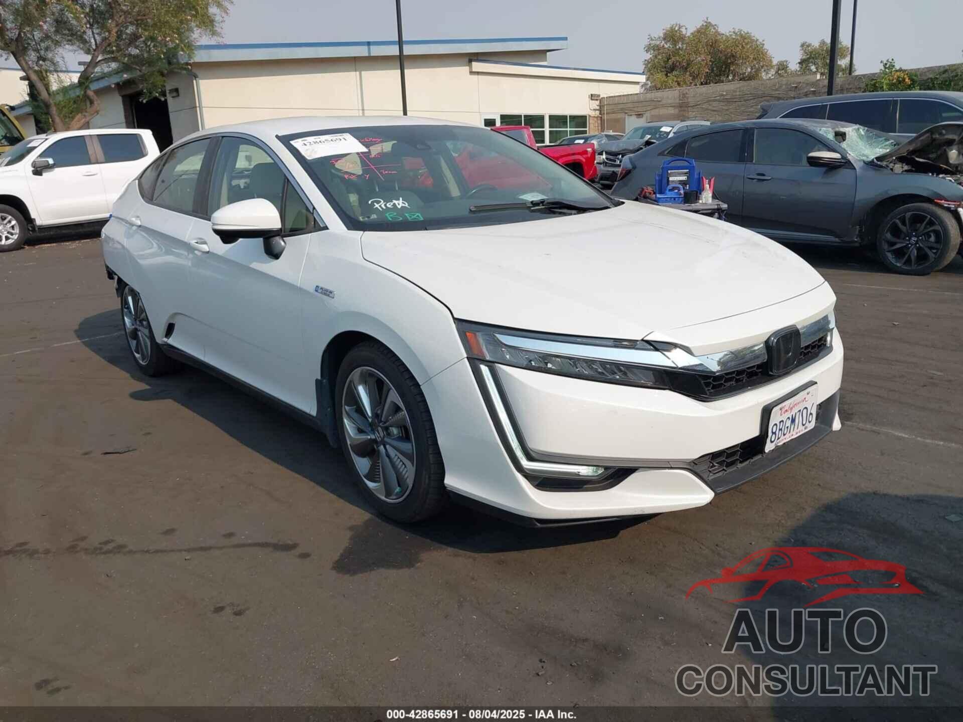 HONDA CLARITY PLUG-IN HYBRID 2018 - JHMZC5F38JC001098