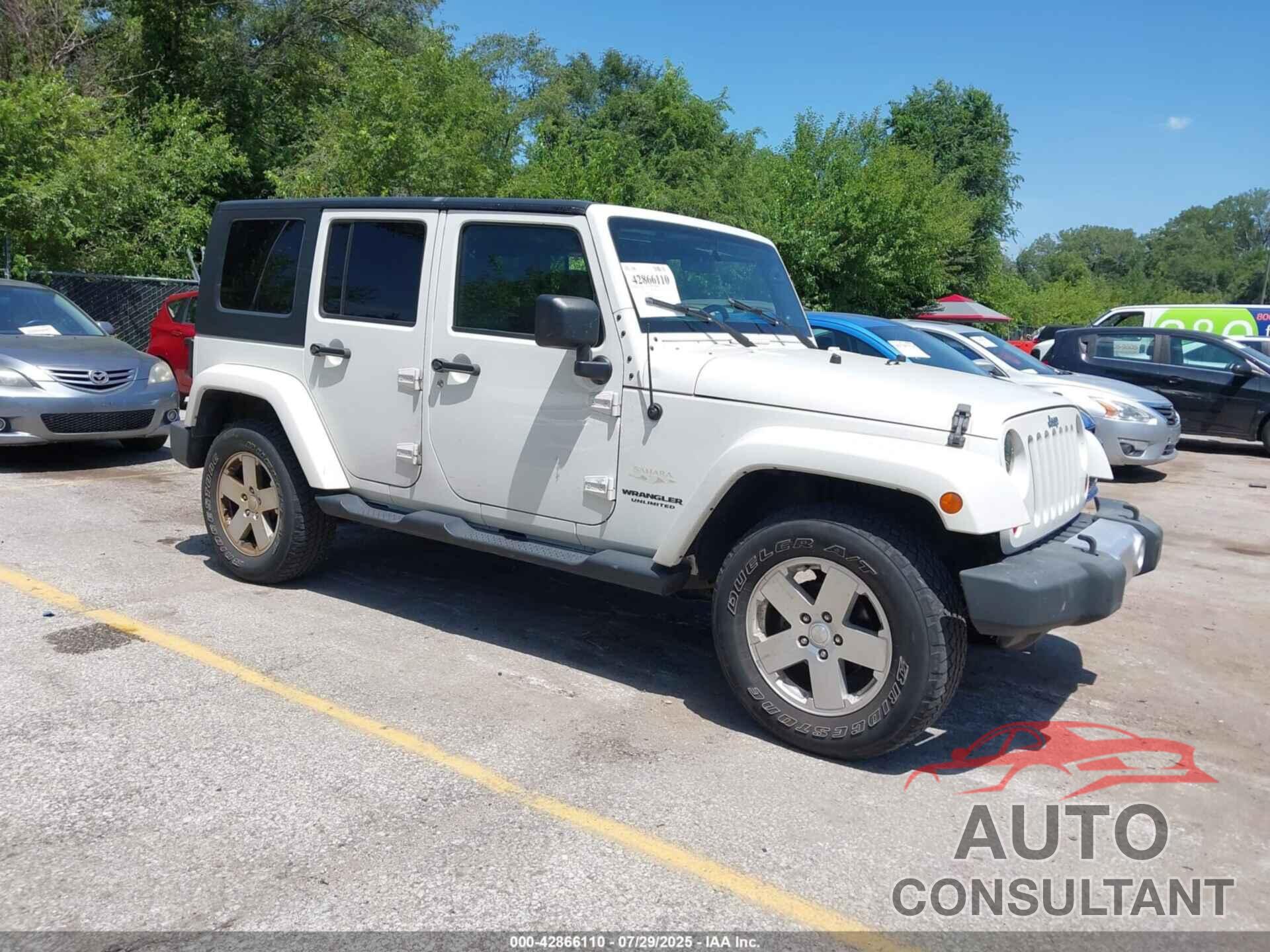 JEEP WRANGLER UNLIMITED 2010 - 1J4HA5H19AL220208
