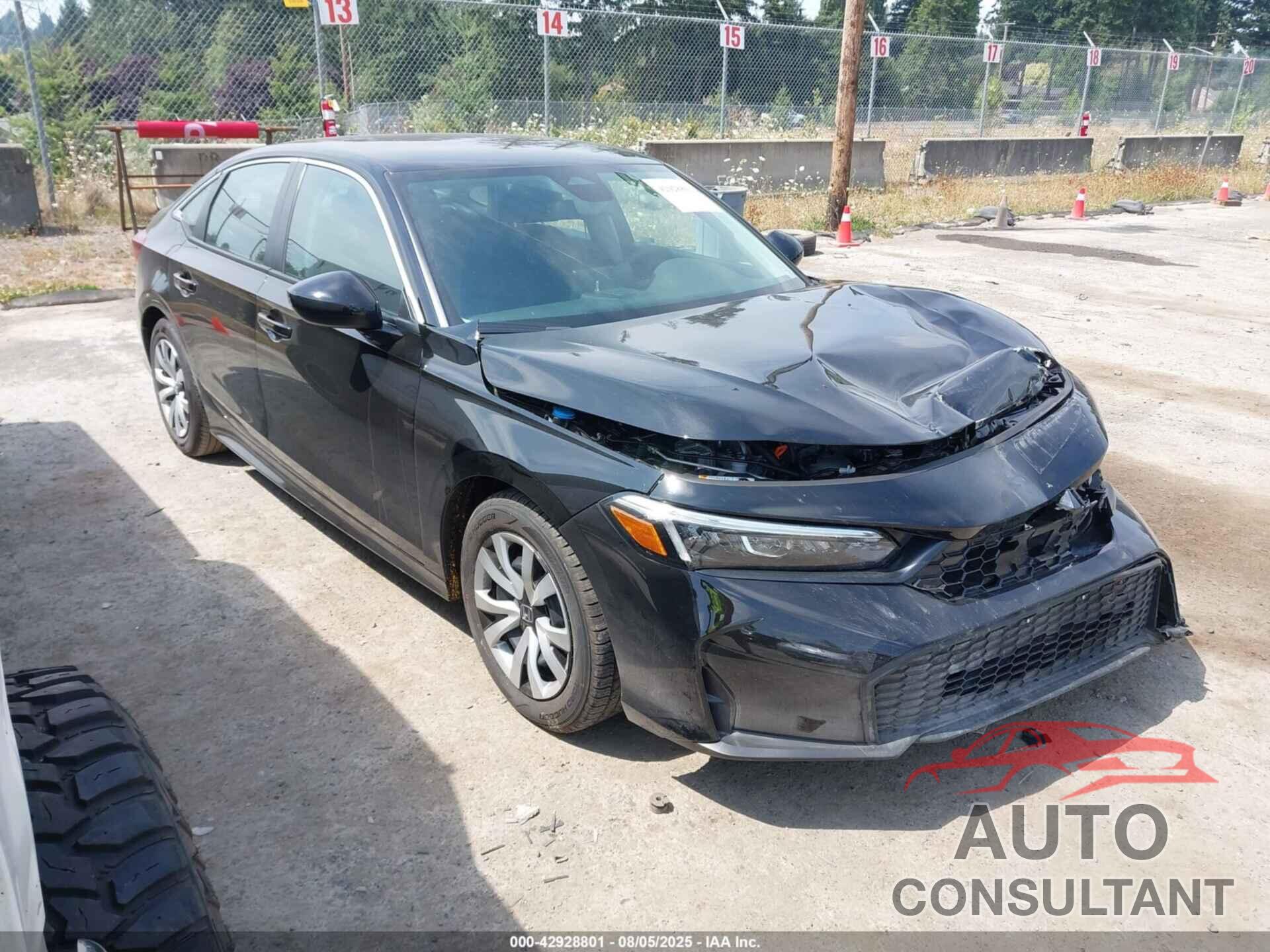 HONDA CIVIC 2025 - 2HGFE2F29SH599755