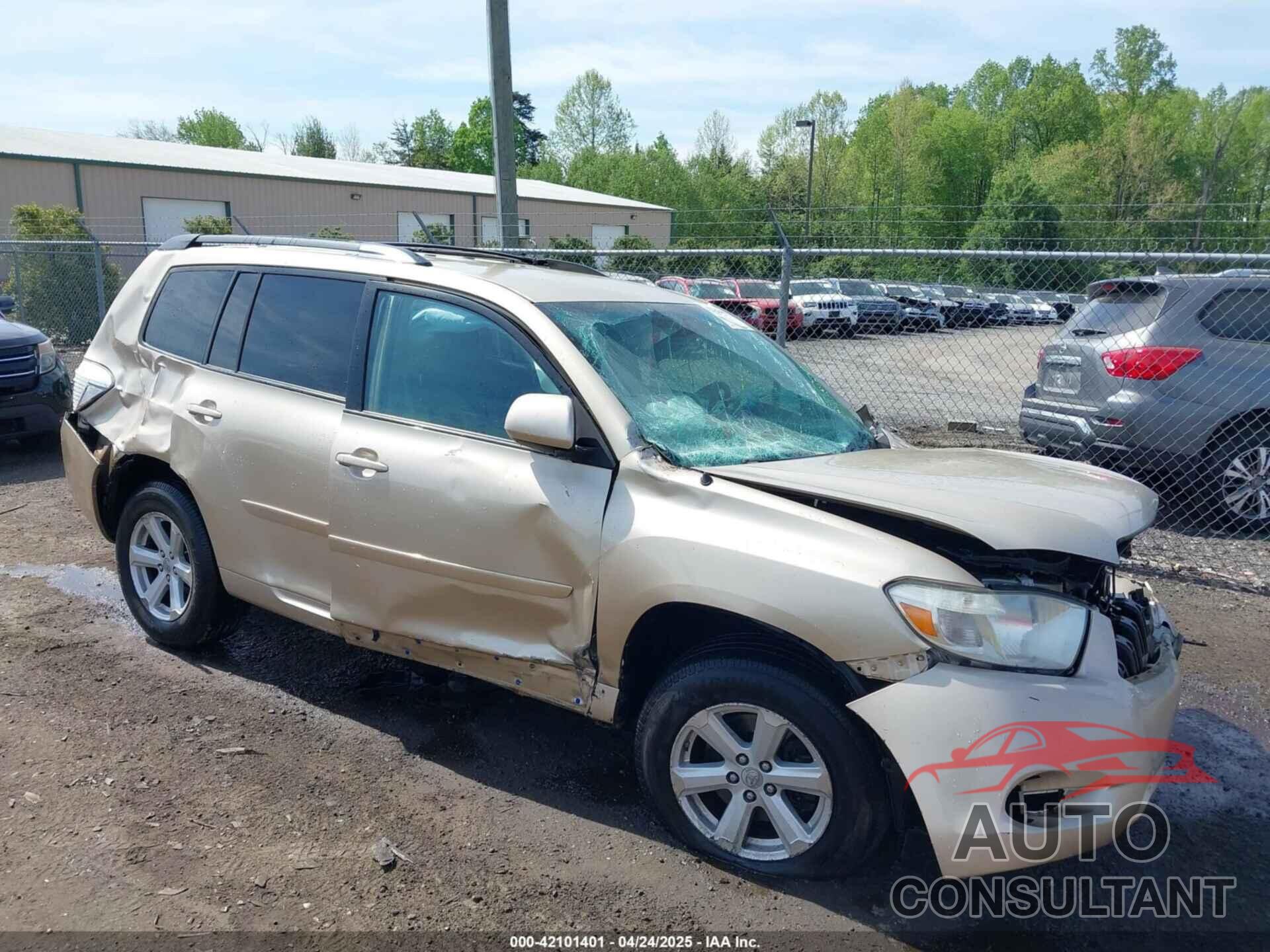 TOYOTA HIGHLANDER 2010 - 5TDBK3EH0AS023389