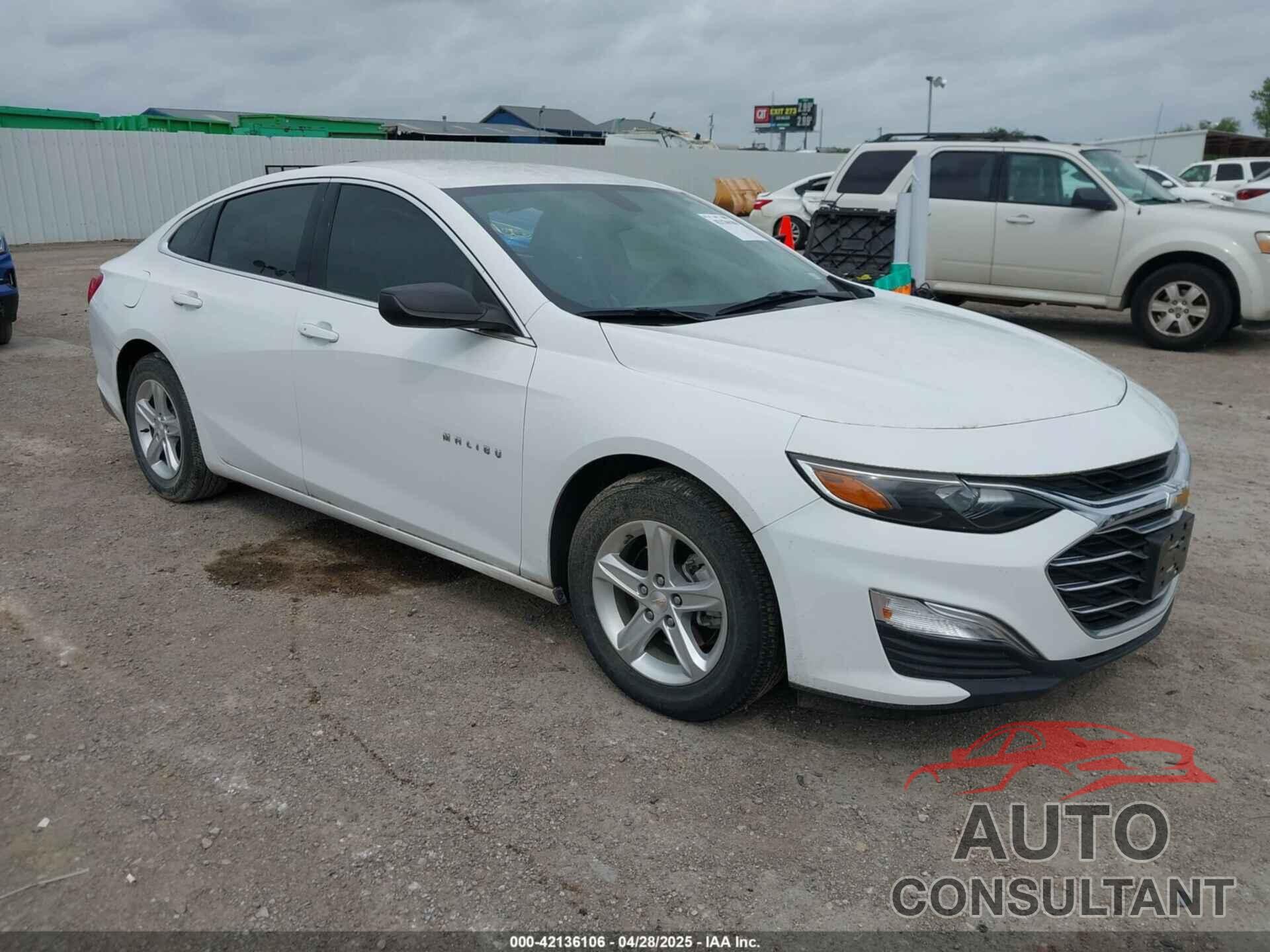 CHEVROLET MALIBU 2020 - 1G1ZB5ST3LF076974