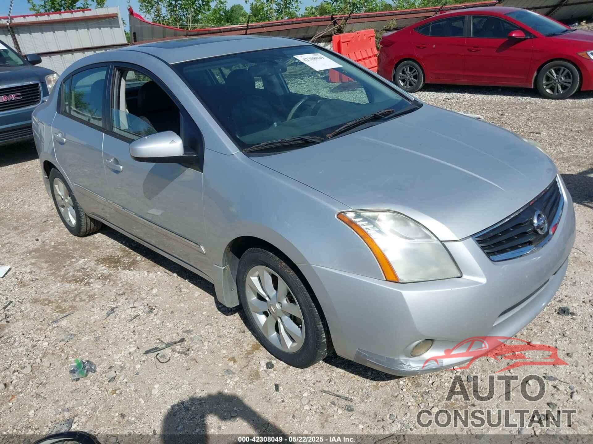 NISSAN SENTRA 2012 - 3N1AB6AP8CL746767