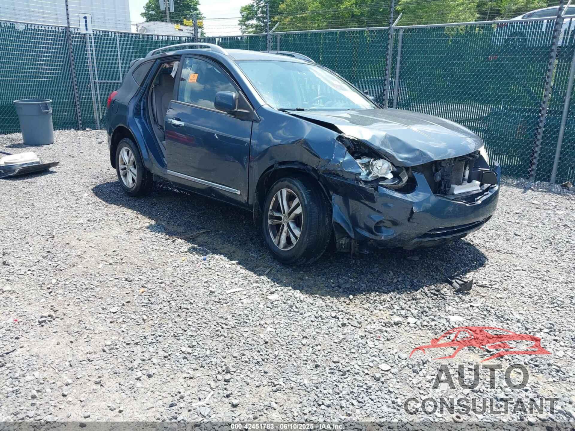 NISSAN ROGUE 2012 - JN8AS5MVXCW395392