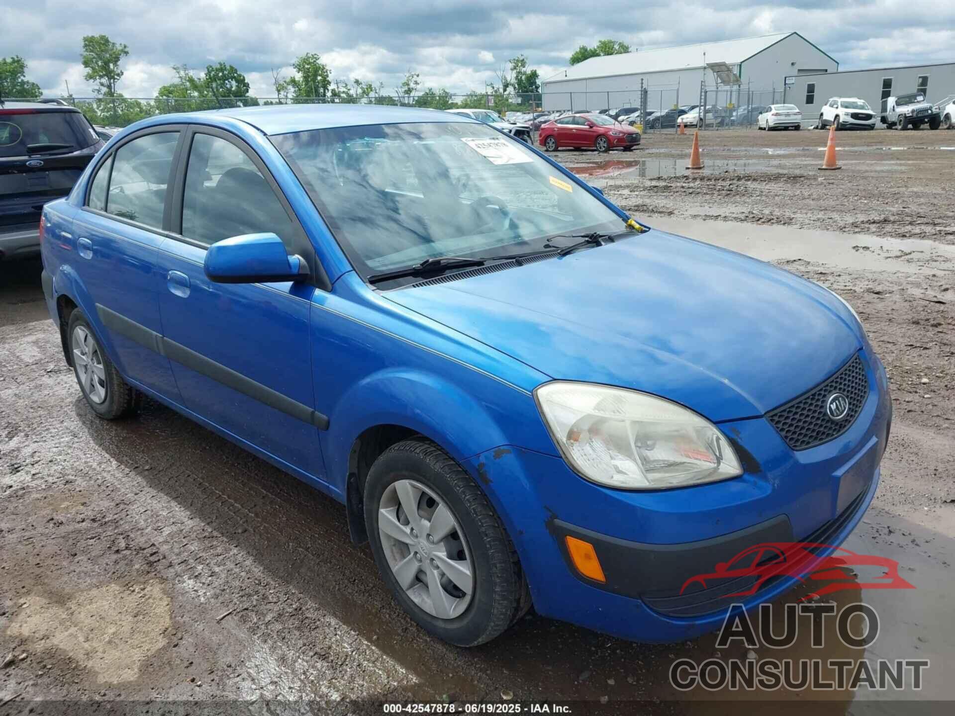 KIA RIO 2009 - KNADE223196576113