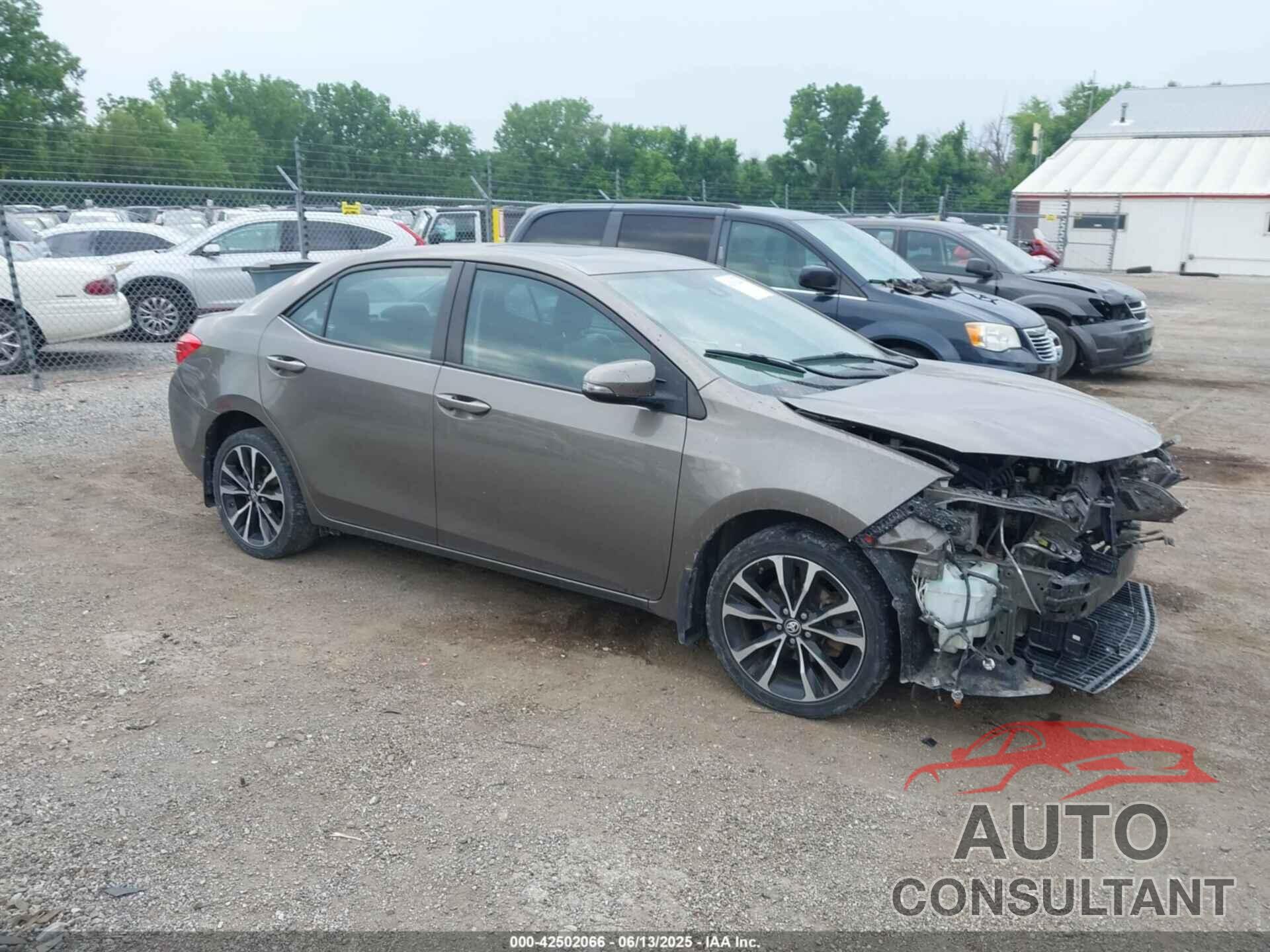 TOYOTA COROLLA 2017 - 2T1BURHE1HC869127