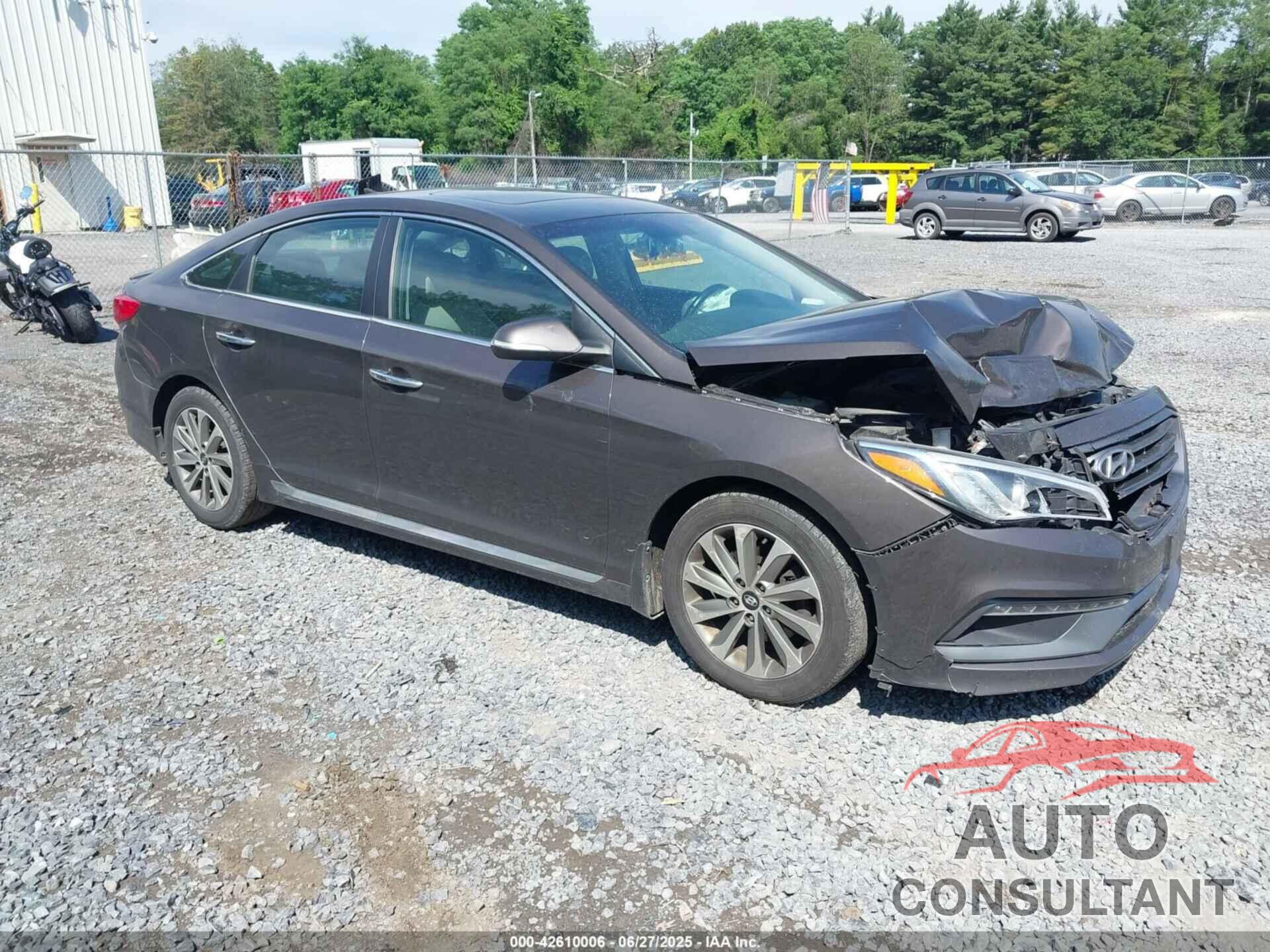 HYUNDAI SONATA 2017 - 5NPE34AFXHH461468