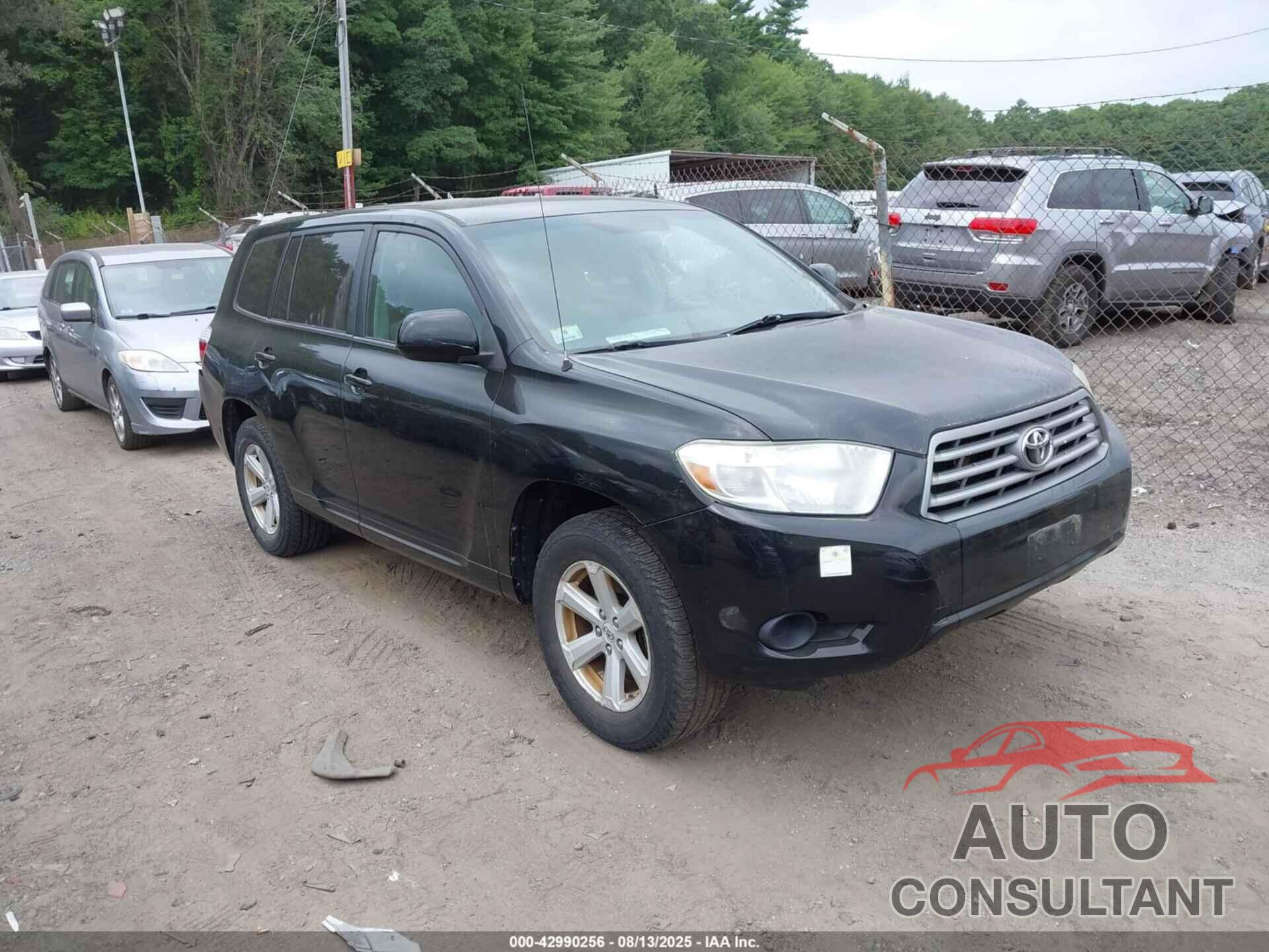 TOYOTA HIGHLANDER 2010 - 5TDBK3EH7AS020442