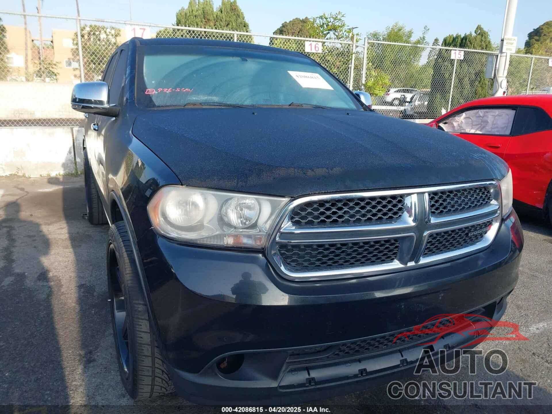 DODGE DURANGO 2012 - 1C4RDHDG2CC335605