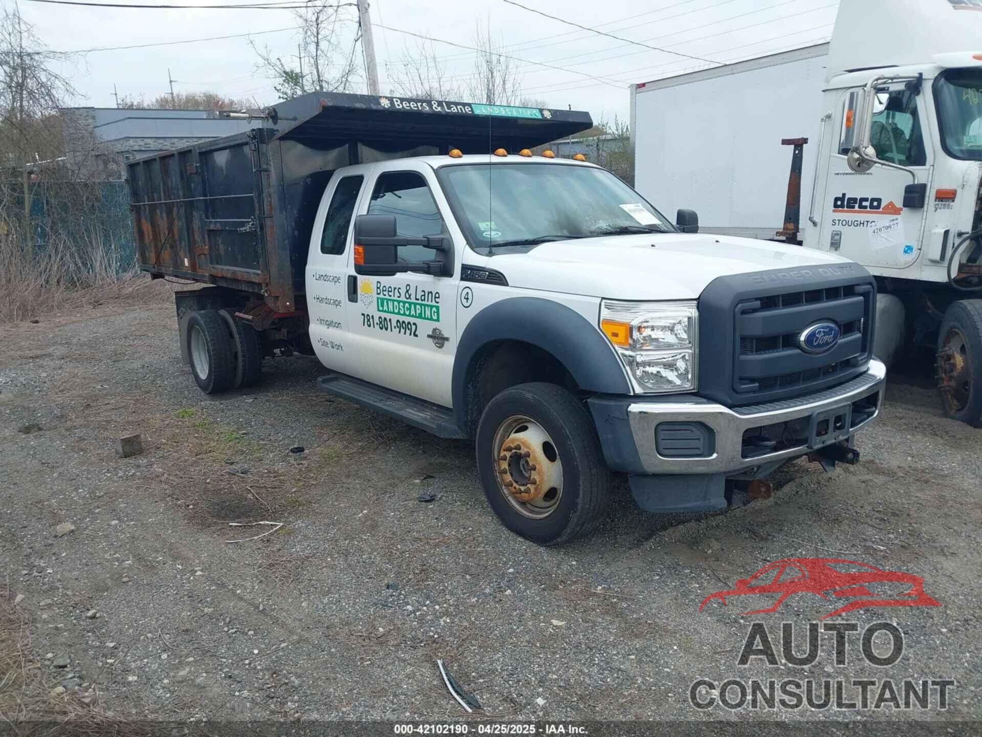 FORD F-450 CHASSIS 2016 - 1FD0X4HT0GED48150