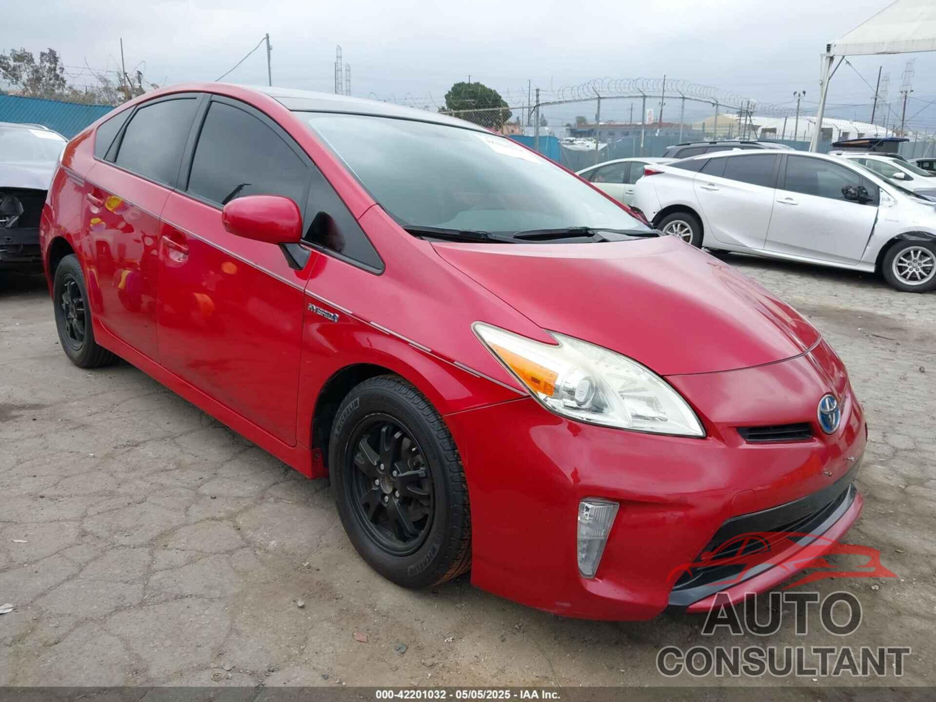 TOYOTA PRIUS 2015 - JTDKN3DU3F1882146