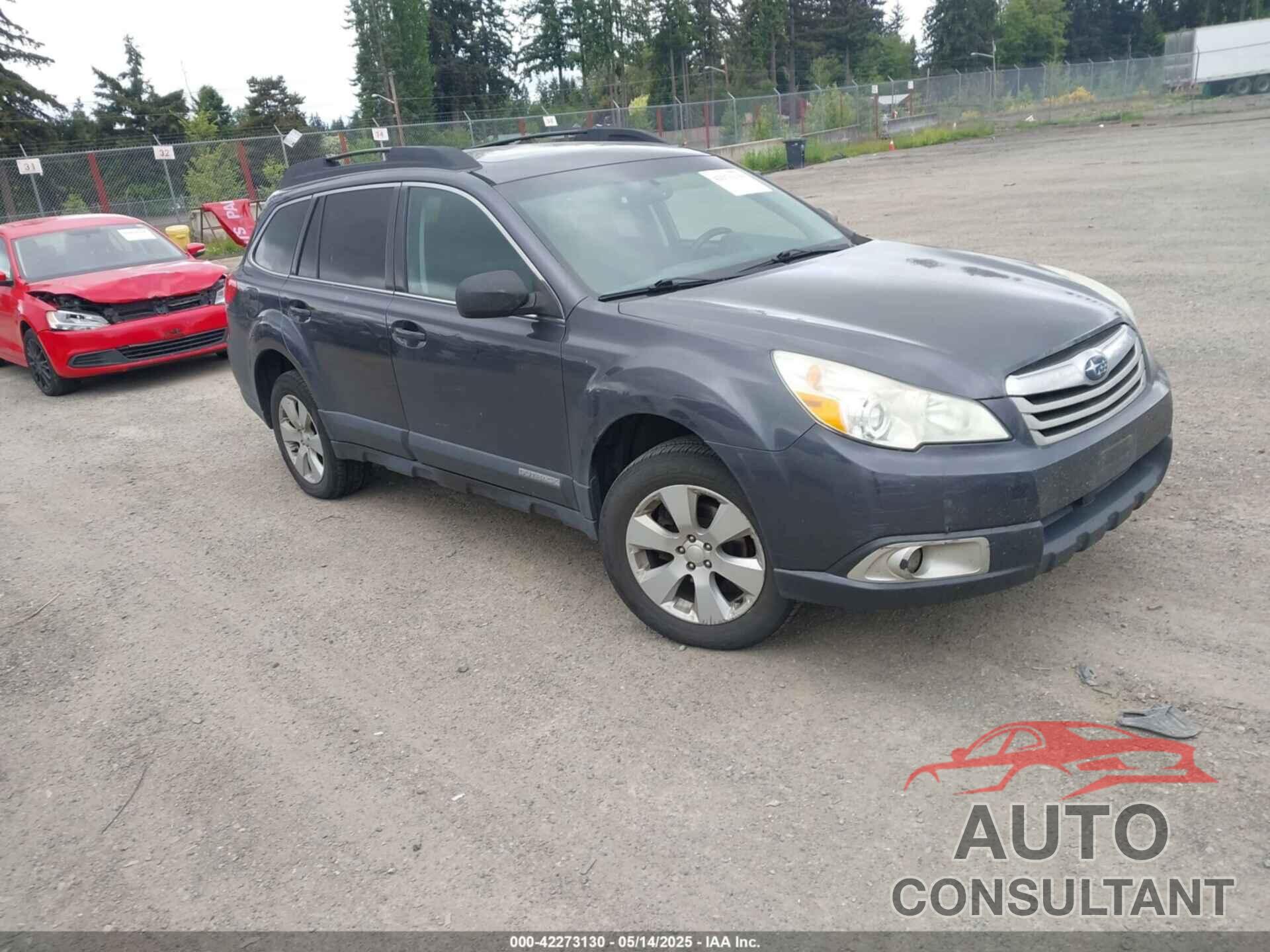 SUBARU OUTBACK 2011 - 4S4BRCGC1B3405670